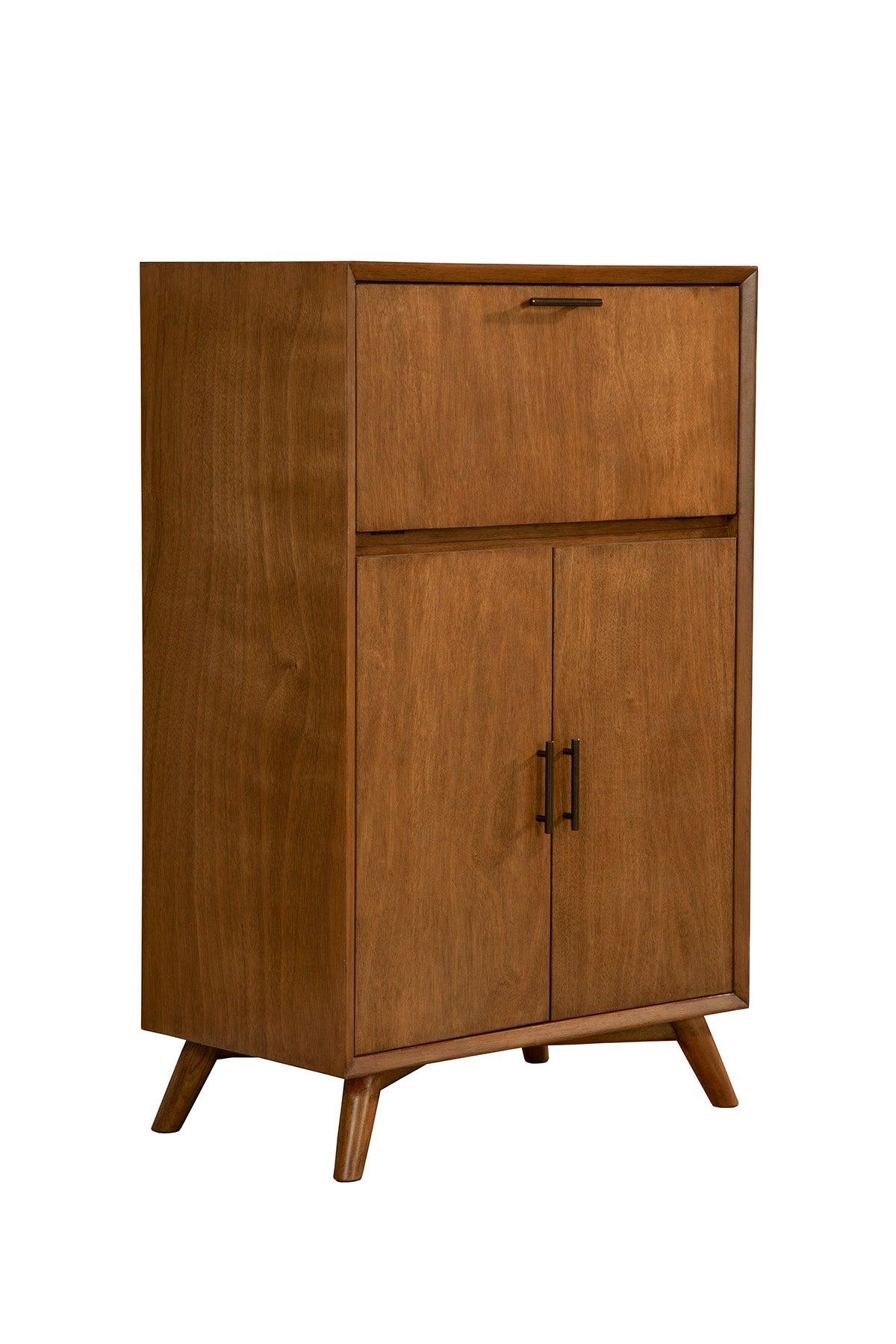

    
Alpine Furniture Flynn Bar Cabinet Brown 966-16
