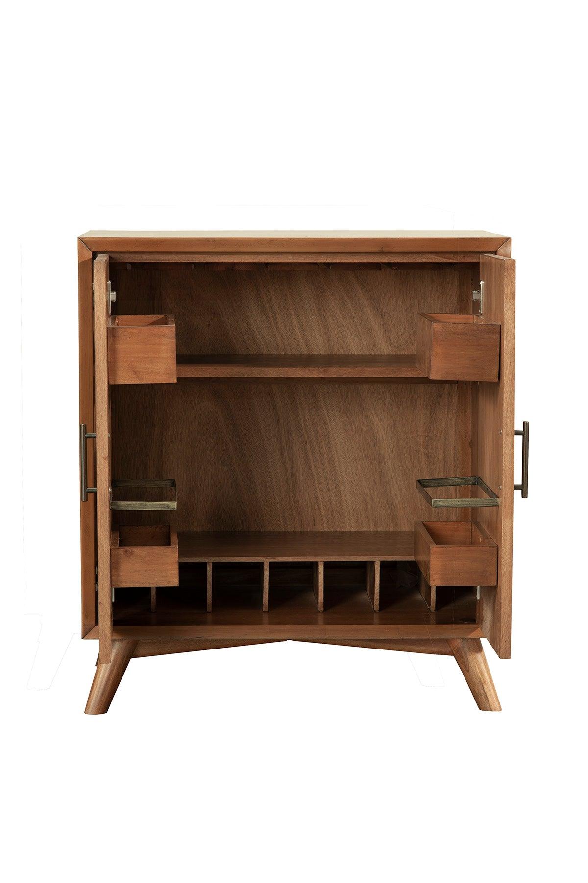 

    
Acorn Small Bar Cabinet Flynn ALPINE Mid Century Modern Contemporary
