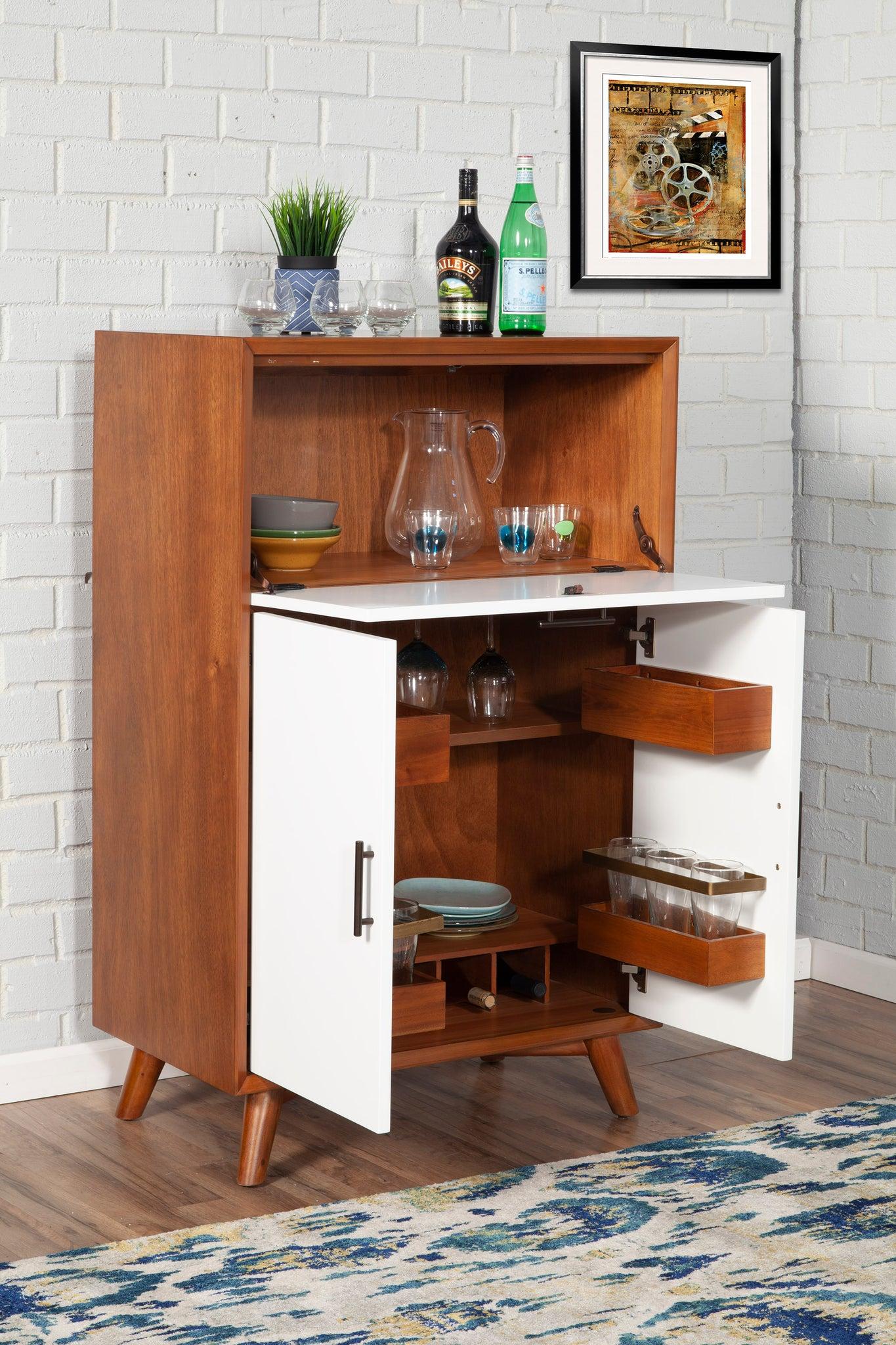 

    
999-16 Alpine Furniture Bar Cabinet
