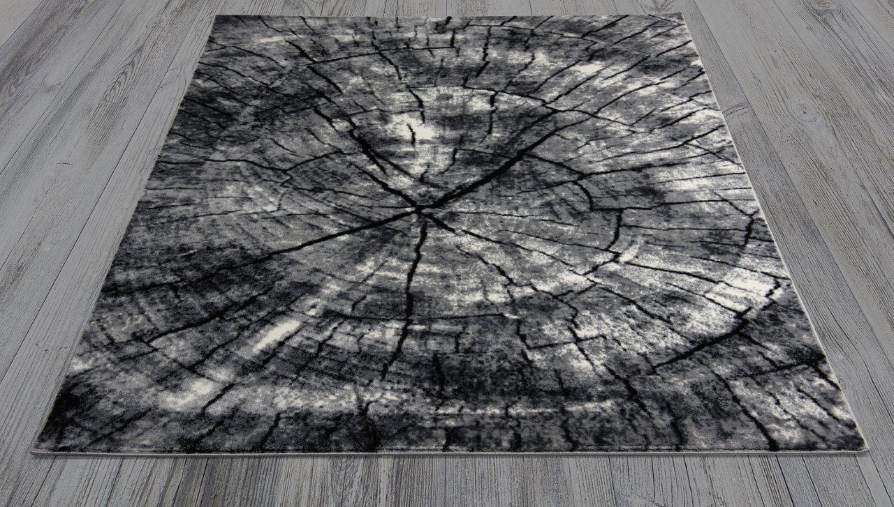 

    
Addison Light Gray Tree Ring Area Rug 5x8 by Art Carpet

