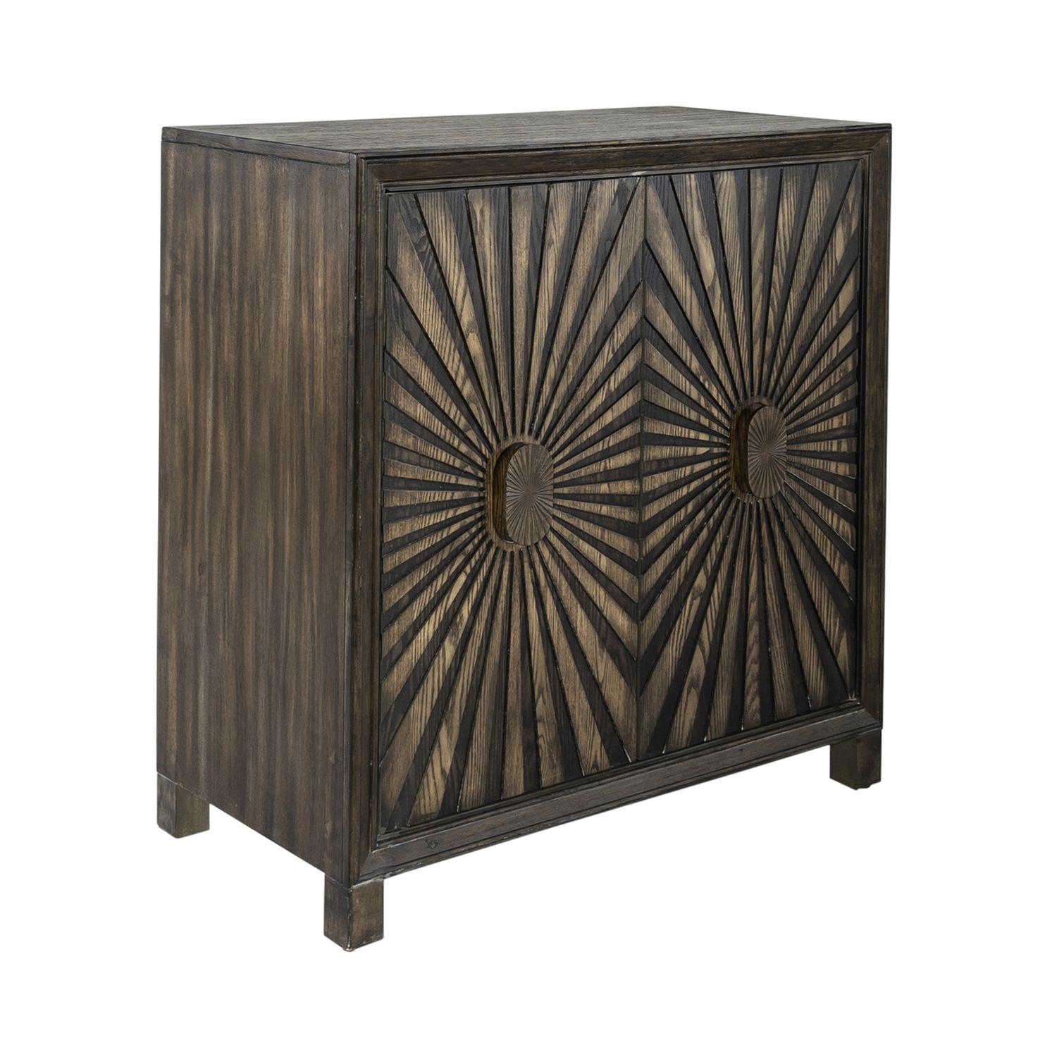 Transitional Cabinet Chaucer  (2041-AC) Accent Cabinet 2041-AC3839 in Brown 
