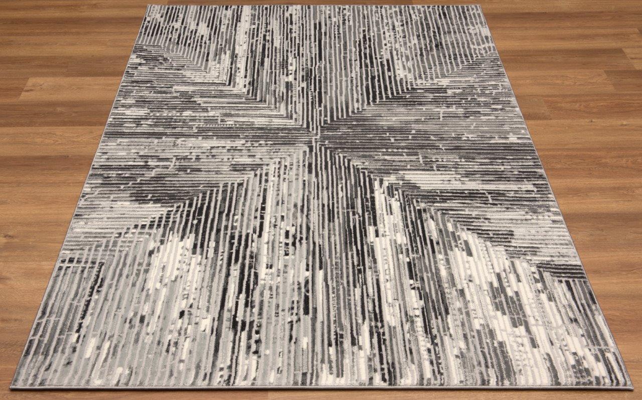 

    
Aiken Gray Criss Cross Area Rug 5x8 by Art Carpet
