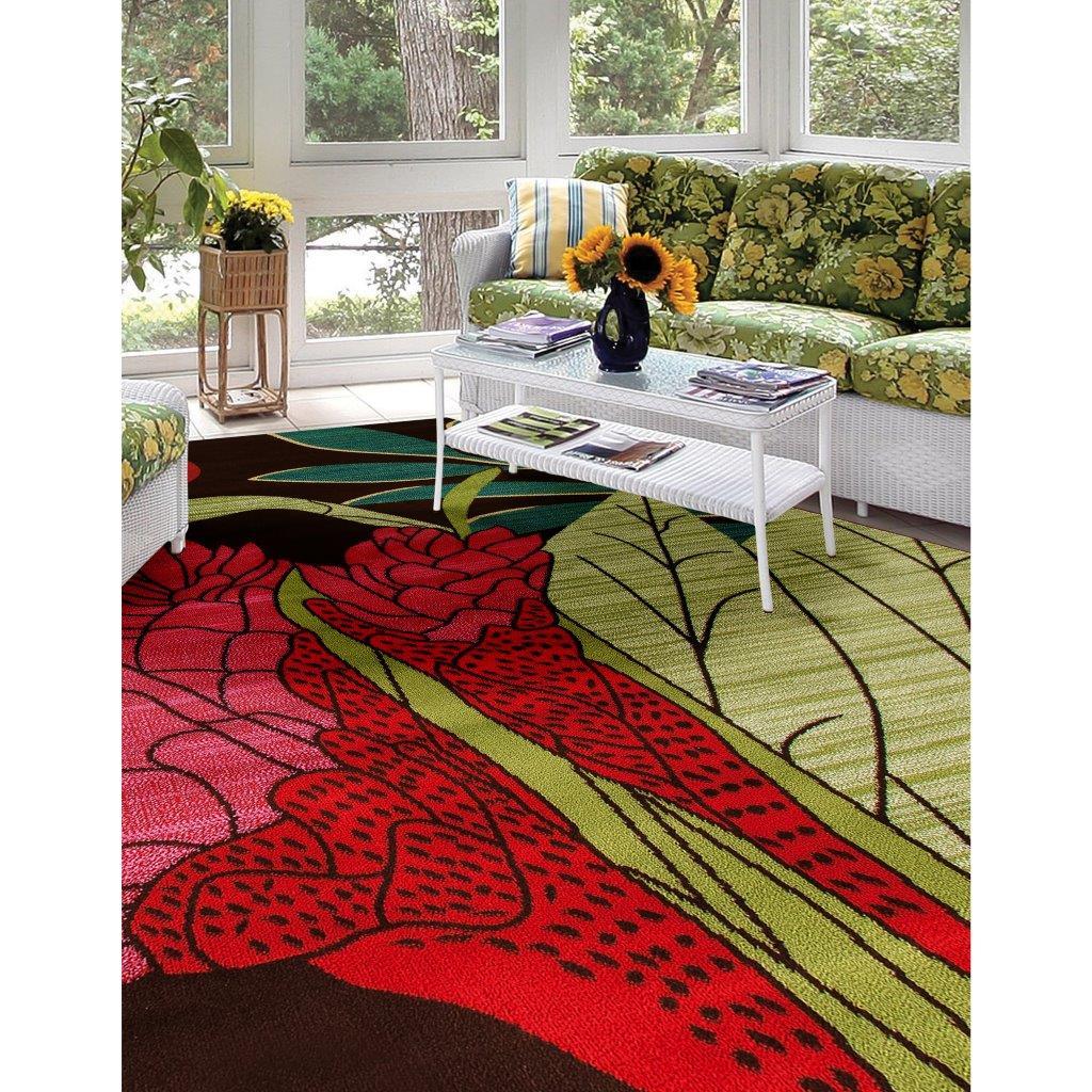 

    
Alliston Aloha Brown 2 ft. 7 in. x 3 ft. 11 in. Area Rug by Art Carpet
