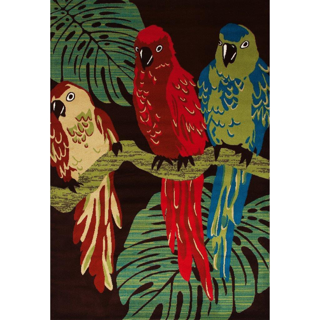 

    
Alliston Parrots Brown 3 ft. 11 in. x 5 ft. 7 in. Area Rug by Art Carpet
