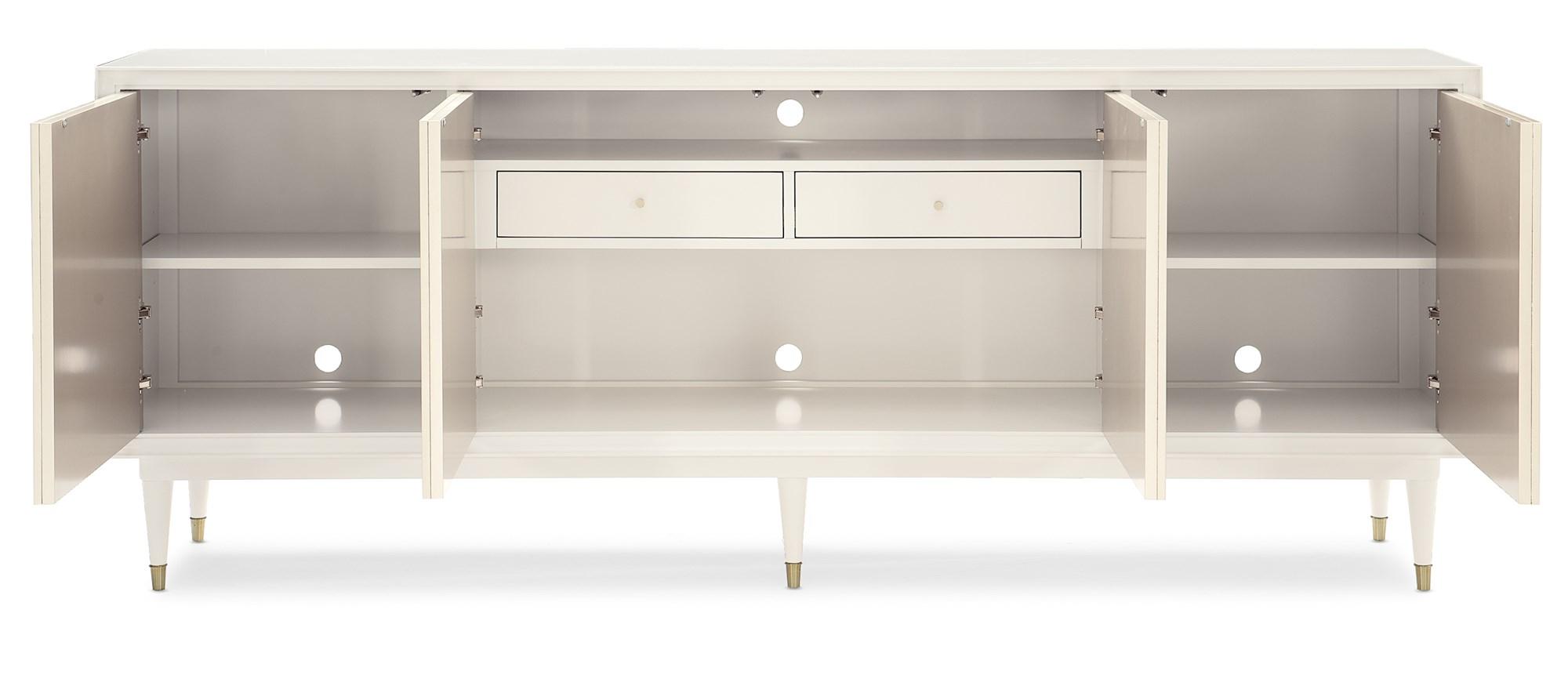 

    
Caracole OUTSIDE INTEREST Cabinet White/Champagne CLA-420-531
