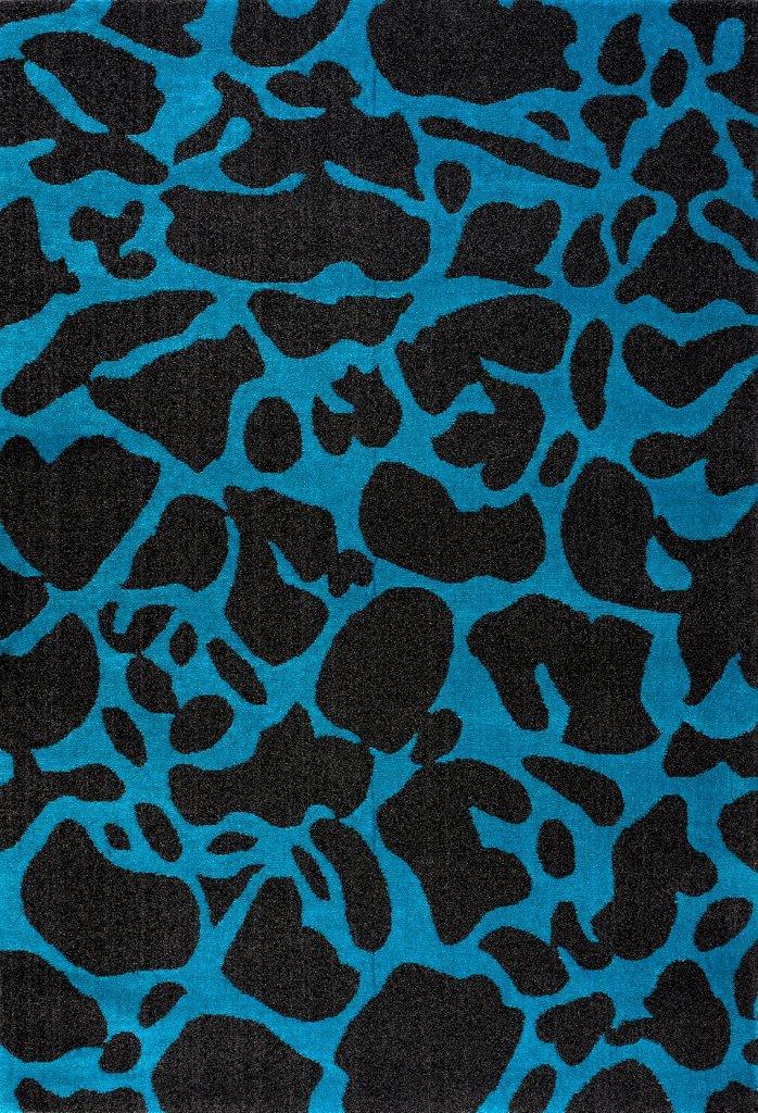 

    
Amana Black and Blue Geometric Area Rug 8x10 by Art Carpet
