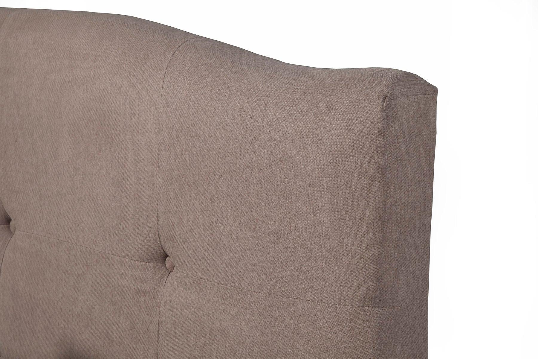 

        
Alpine Furniture Amanda Platform Bed Beige Fabric 812702021791
