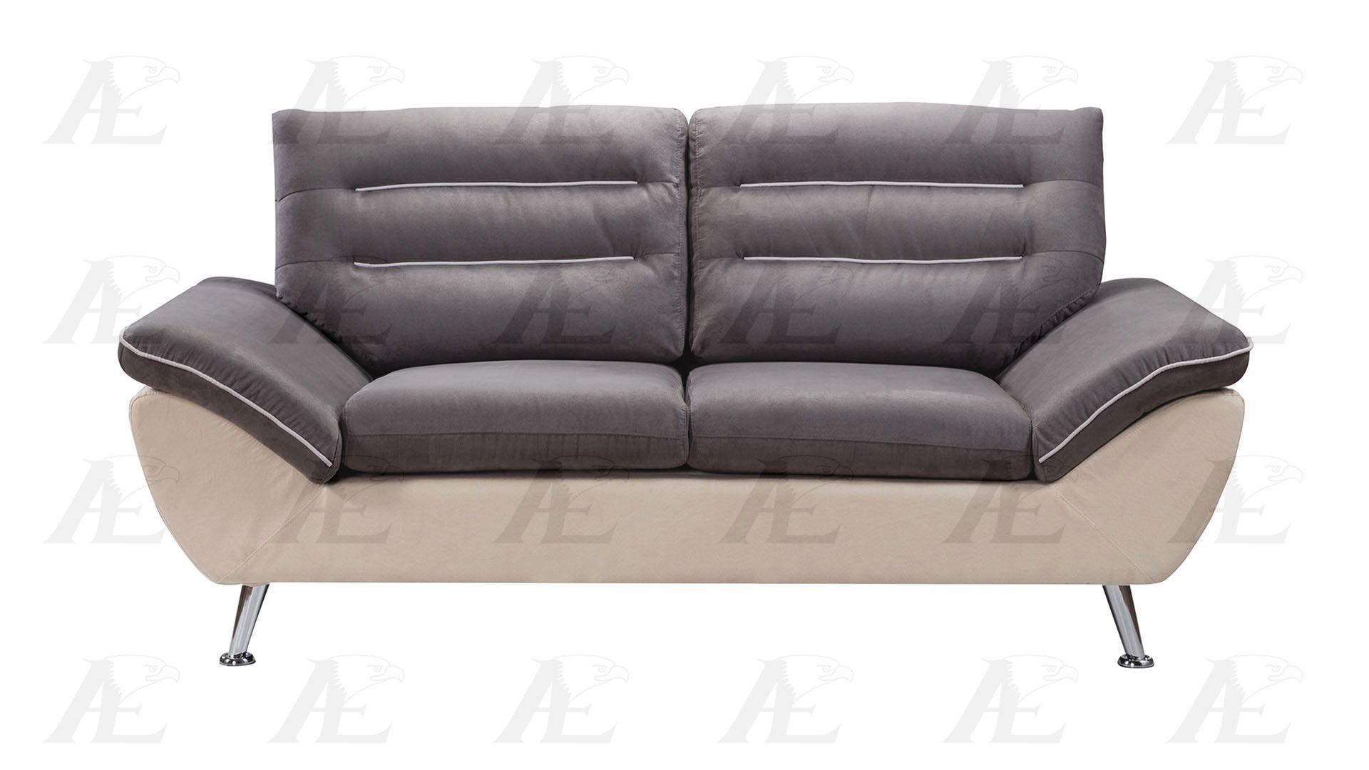 

    
American Eagle AE-2365 Modern Gray and Yellow Sofa Set 3pcs
