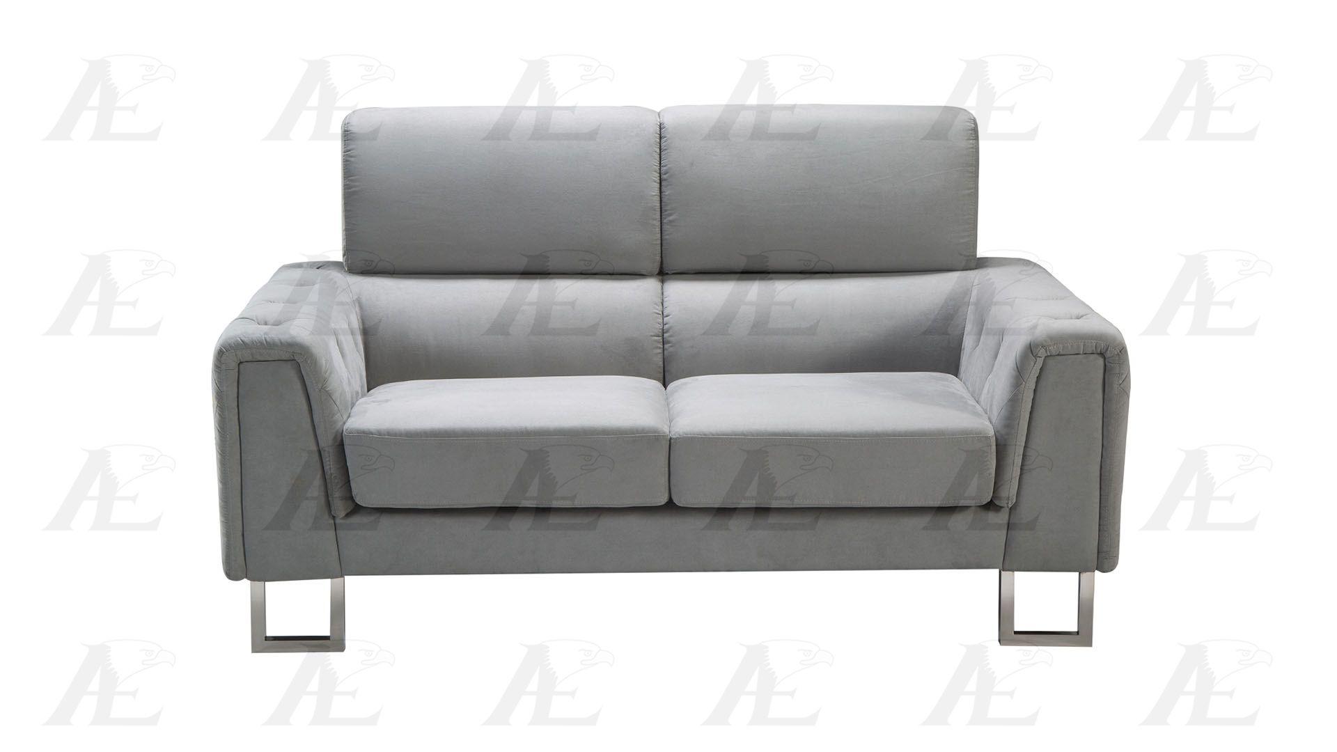 

                    
American Eagle Furniture AE-2369 Sofa Set Gray Polyester Purchase 
