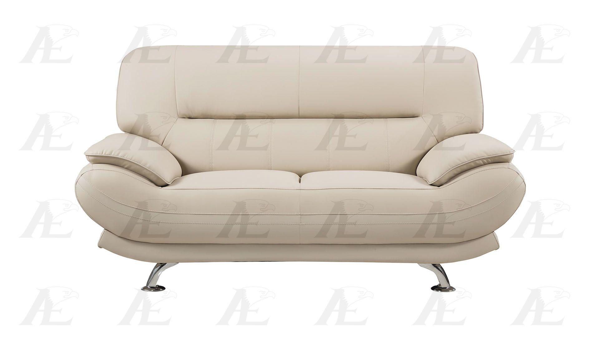 

        
American Eagle Furniture AE-709 Sofa and Loveseat Set Cream Bonded Leather 00842295100771
