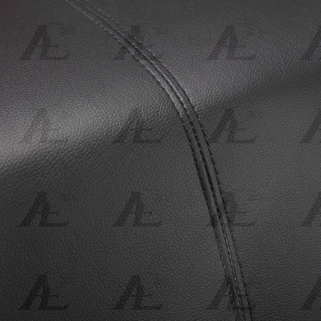 Modern Sofa AE-D820-BK AE-D820-BK-SF in Black Bonded Leather