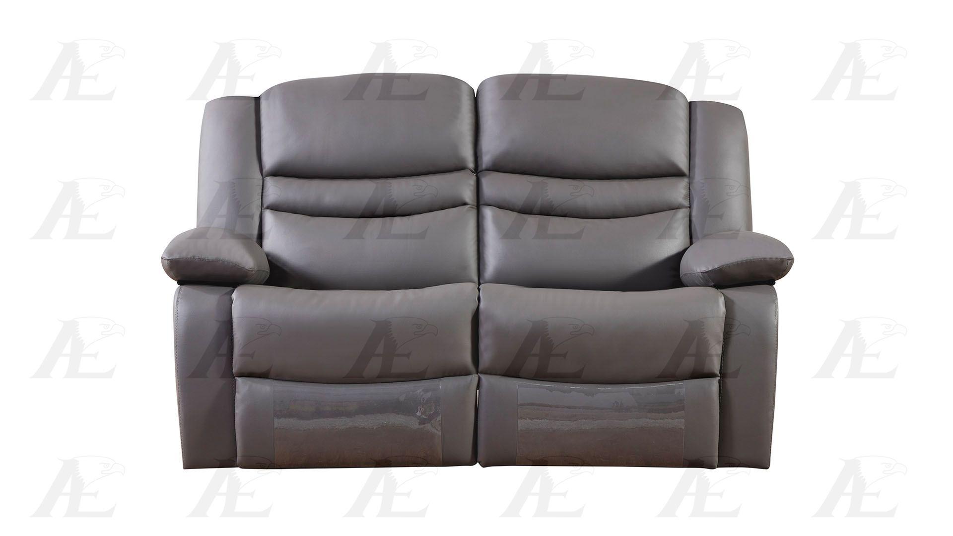 

    
American Eagle AE-D823 Dark Gray Modern Faux Leather Loveseat With Recliner
