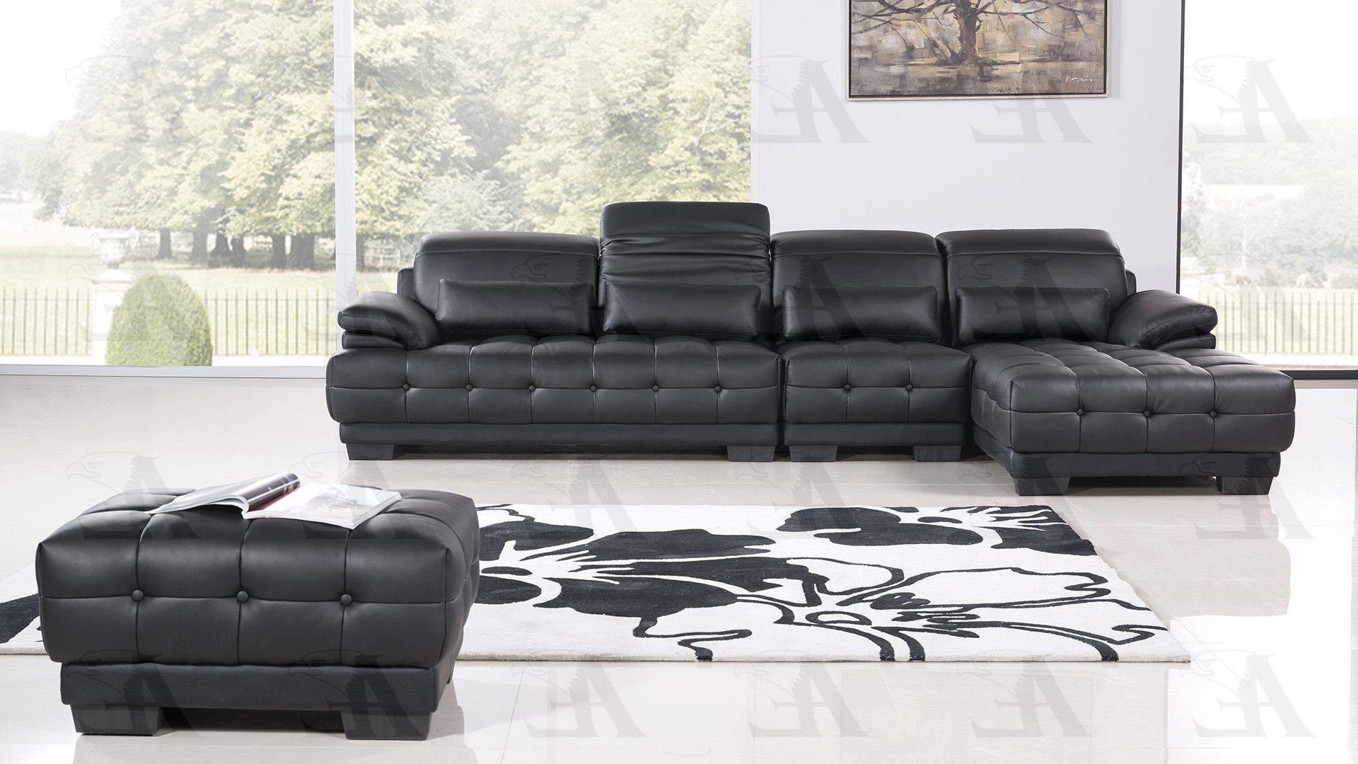 

    
American Eagle AE-L296 Seactional Sofa Living Room Set Right Modern PU 4pcs

