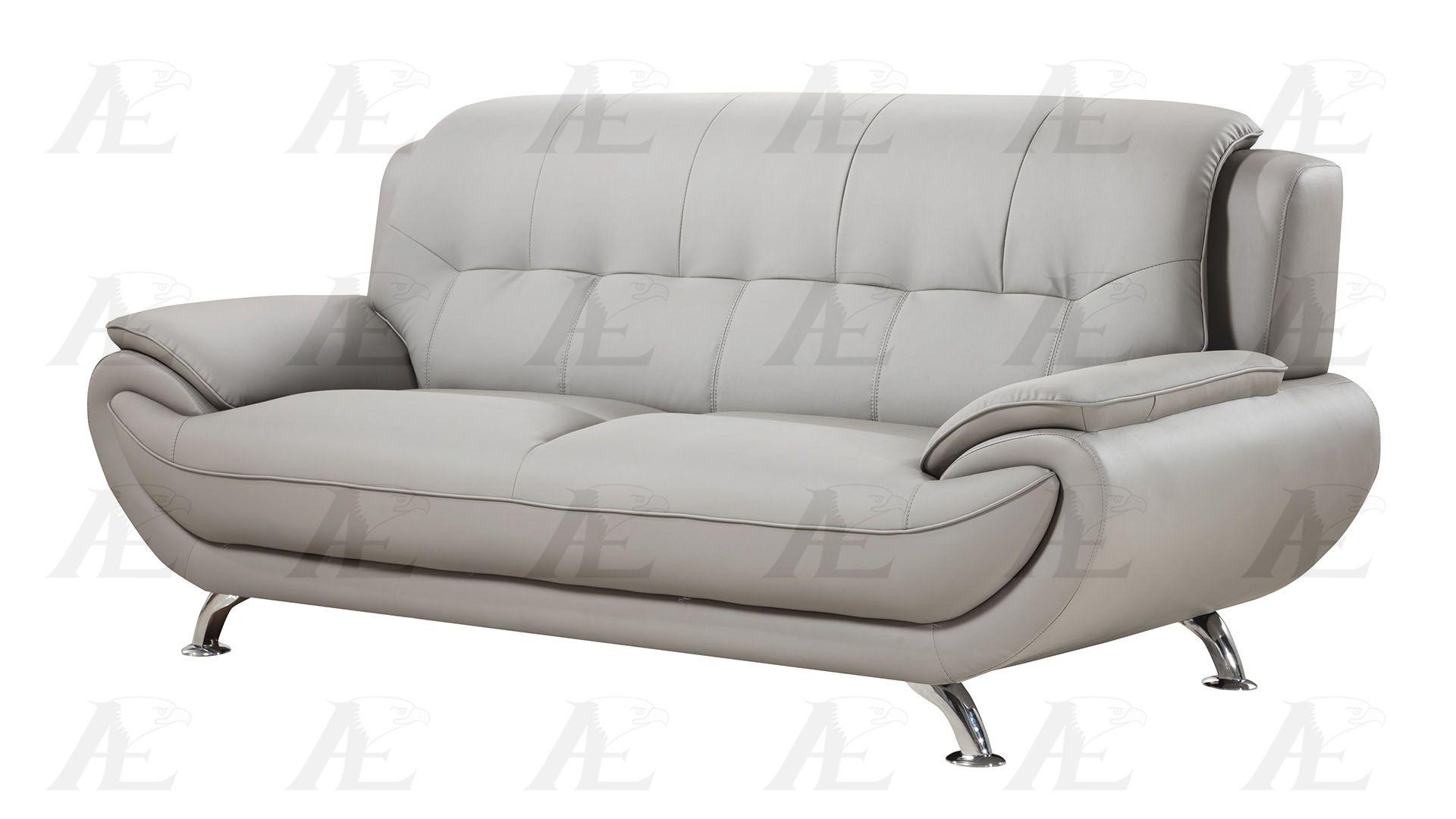 

    
American Eagle Furniture AE208-GR Sofa Set Gray AE208-GR-SET-3
