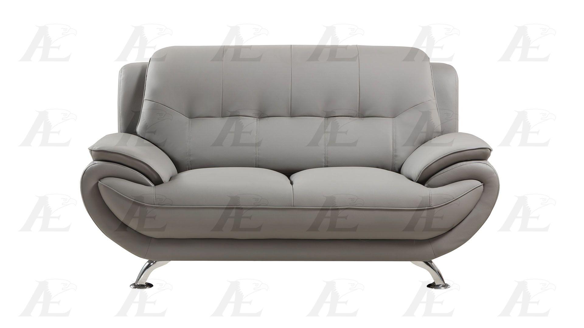 

                    
American Eagle Furniture AE208-GR Sofa Set Gray Leather Purchase 
