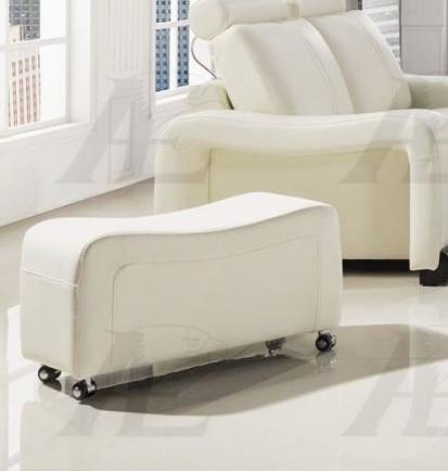 

    
AE210-IV -6PC Ivory Faux Leather Sofa Set w/ 3 Ottomans 6 Pcs AE210-IV American Eagle
