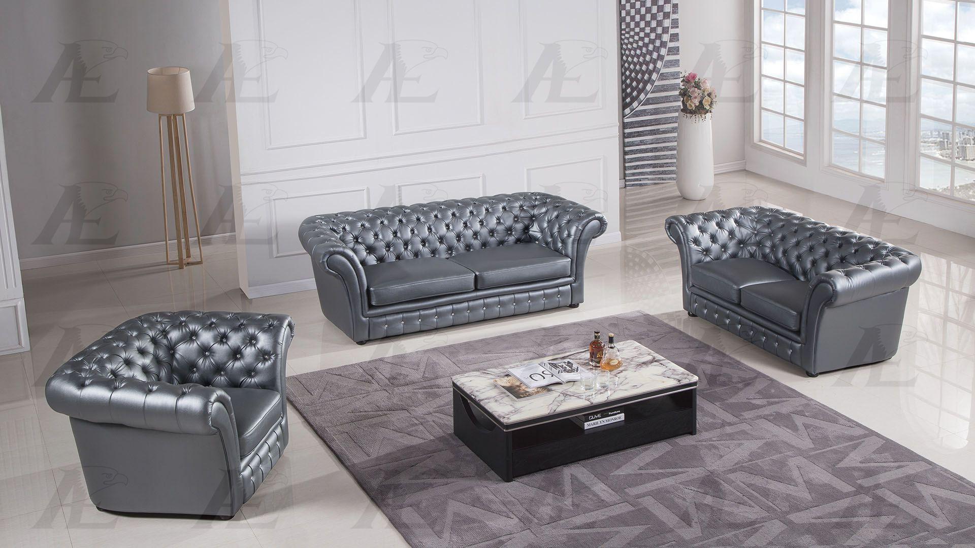 

                    
American Eagle Furniture AE503-DG Sofa Dark Gray Faux Leather Purchase 
