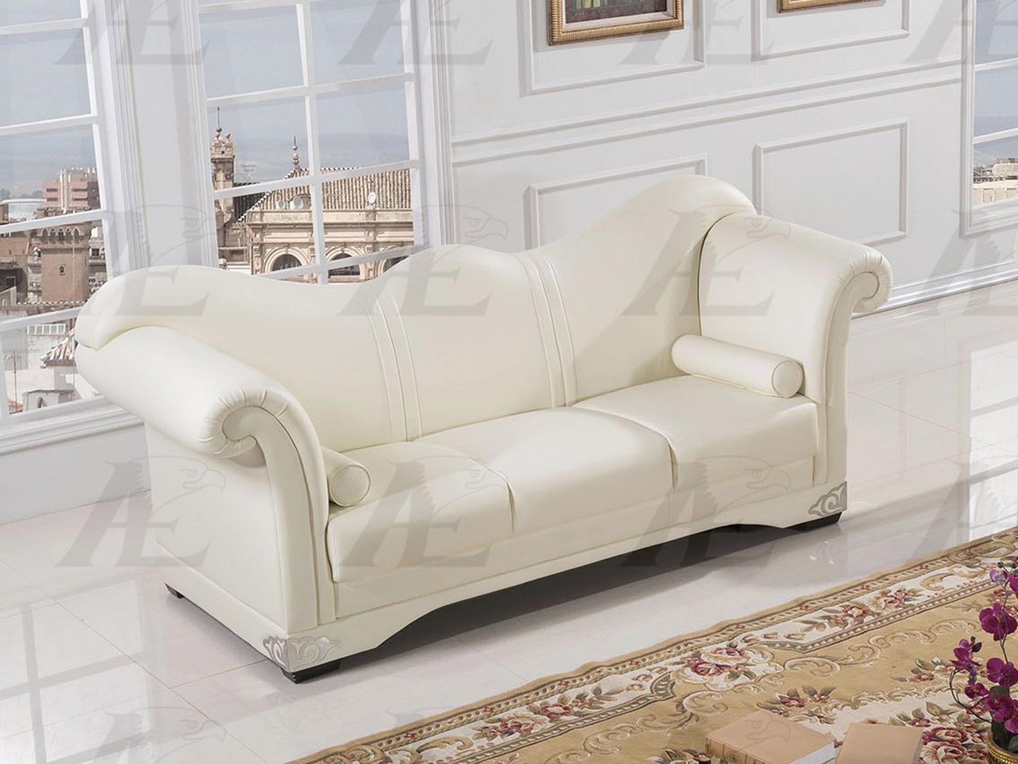 

                    
American Eagle Furniture AE591-CRM Sofa Cream Bonded Leather Purchase 
