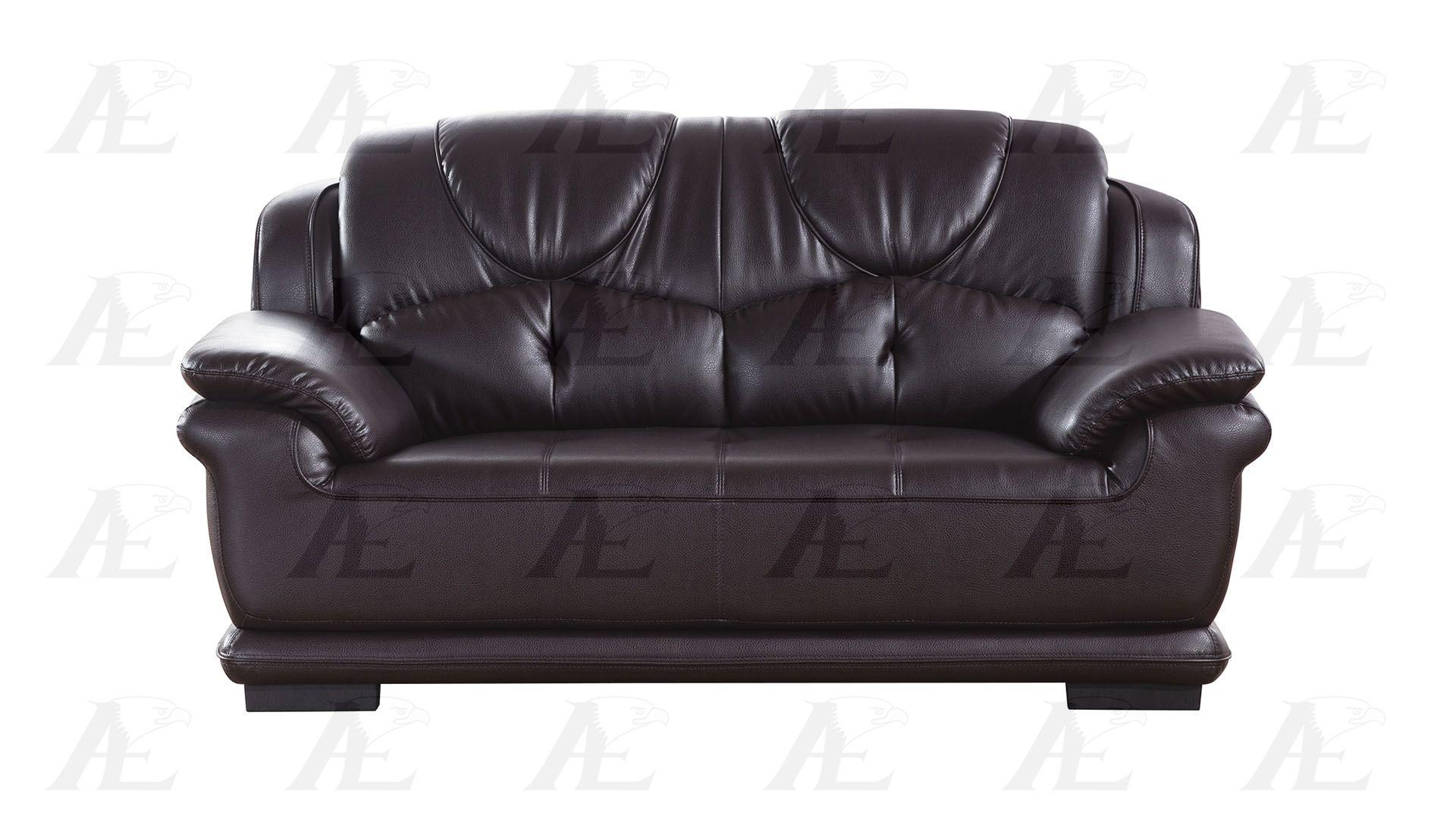 

                    
American Eagle Furniture AE601-DC Sofa Loveseat and Chair Set Dark Chocolate Faux Leather Purchase 
