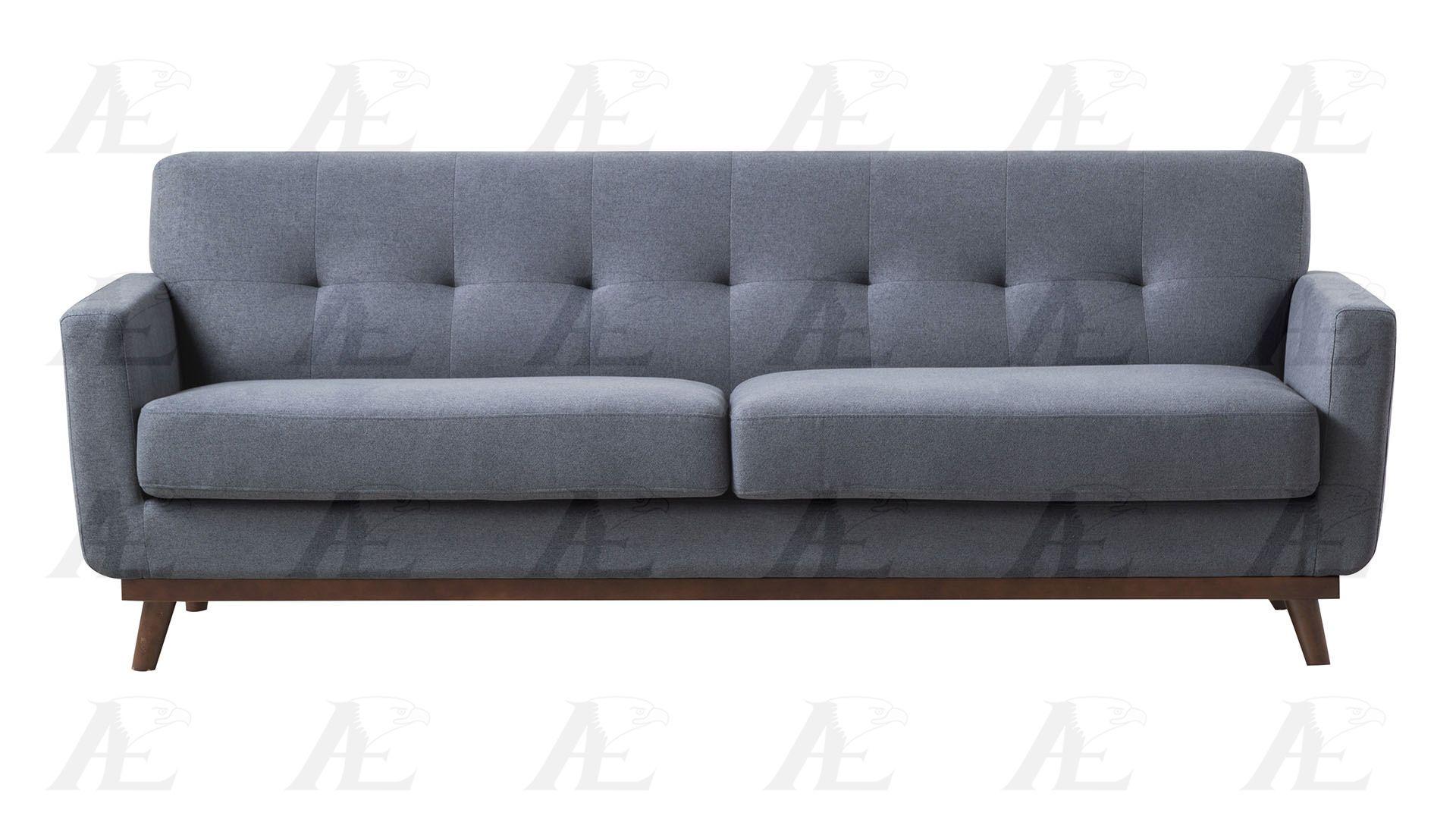 

    
American Eagle Dark Gray AE-2370 Modern Sofa Set 2pcs
