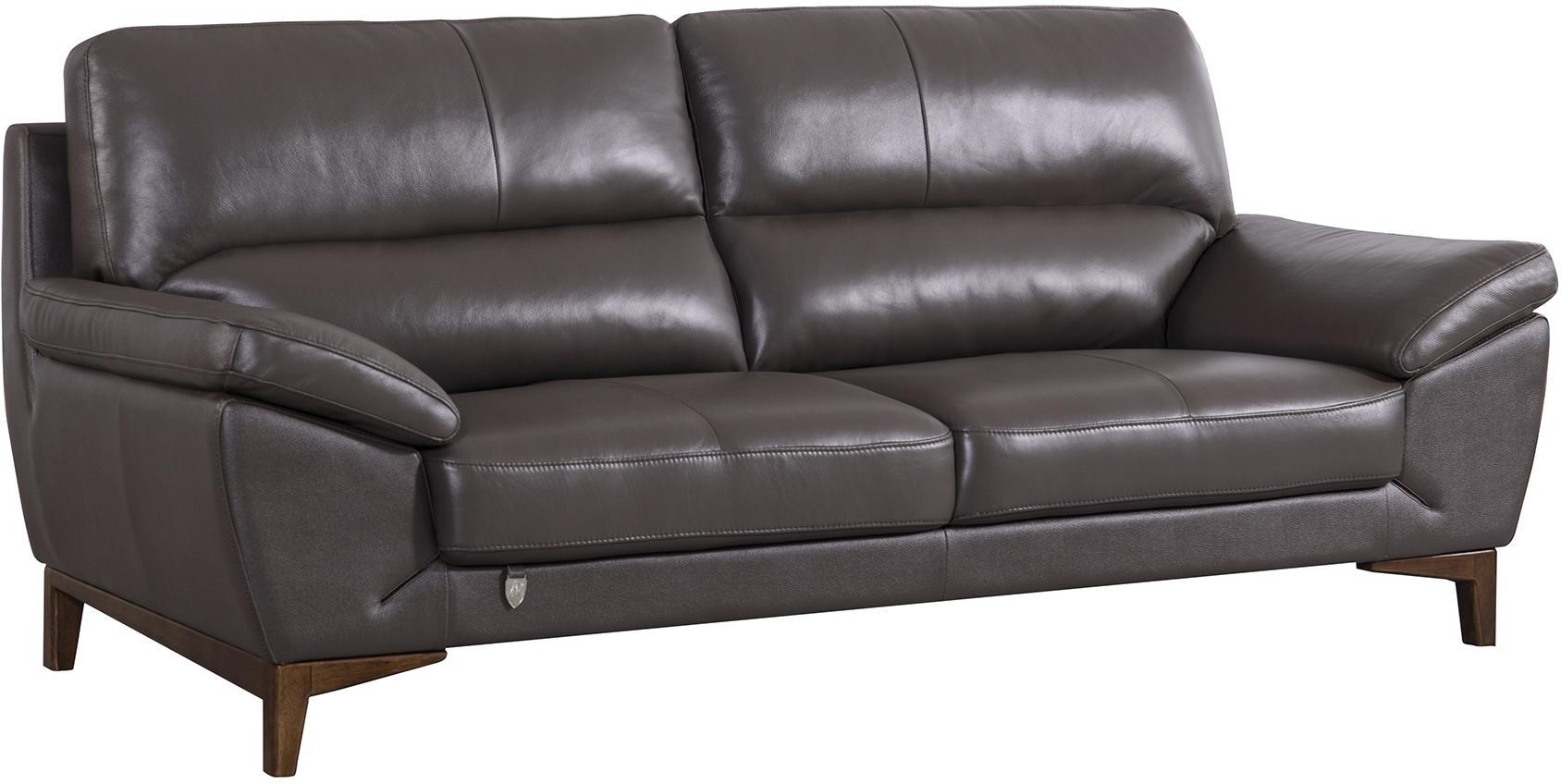 

    
Taupe Top Grain Italian Leather Sofa Set 3Pcs EK080-TPE American Eagle Modern
