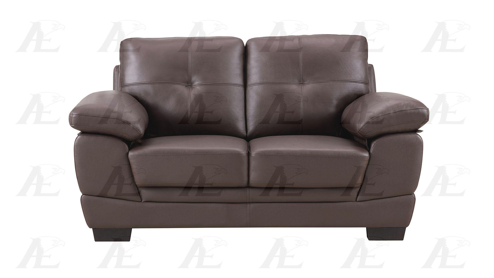 

                    
American Eagle Furniture EK510-LG Sofa Set Dark Brown Genuine Leather Purchase 
