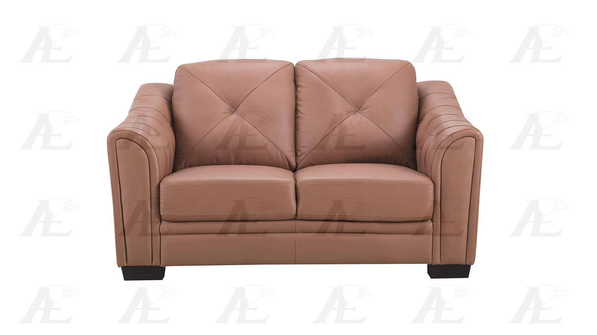 

                    
American Eagle Furniture EK519 Sofa Set Dark Tan Genuine Leather Purchase 
