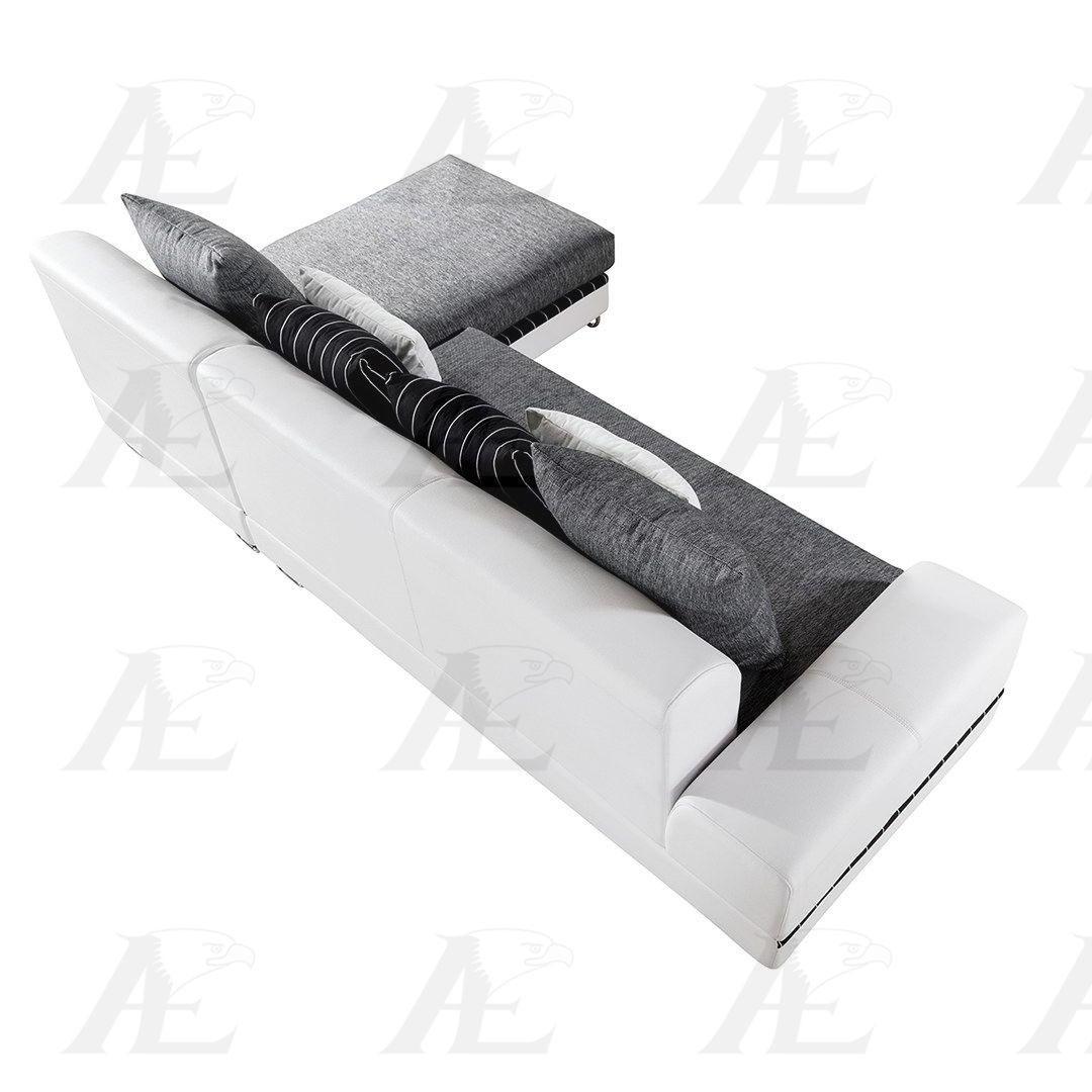 

    
American Eagle Furniture AE-L131 Sectional Sofa Set Gray AE-L131L
