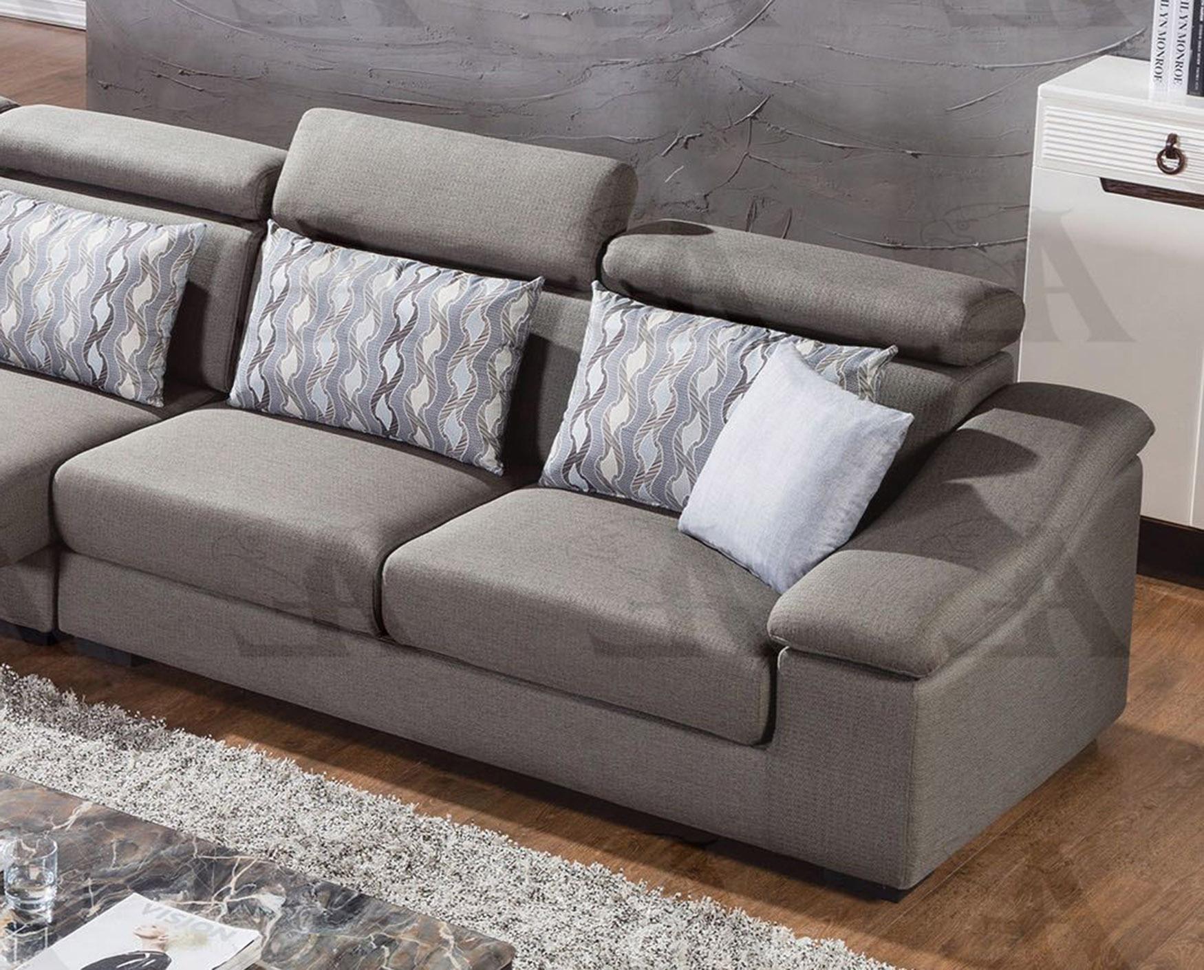 

        
American Eagle Furniture AE-L2362 Sectional Sofa Gray Fabric 00656237667167
