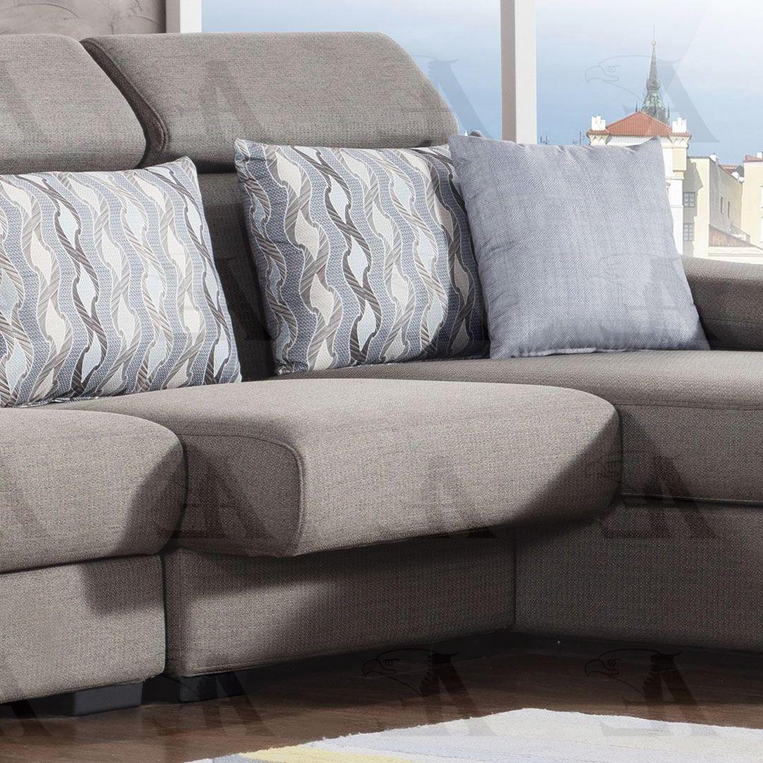

    
American Eagle Furniture AE-L2362 Sectional Sofa Gray AE-L2362 Set-3 RHC
