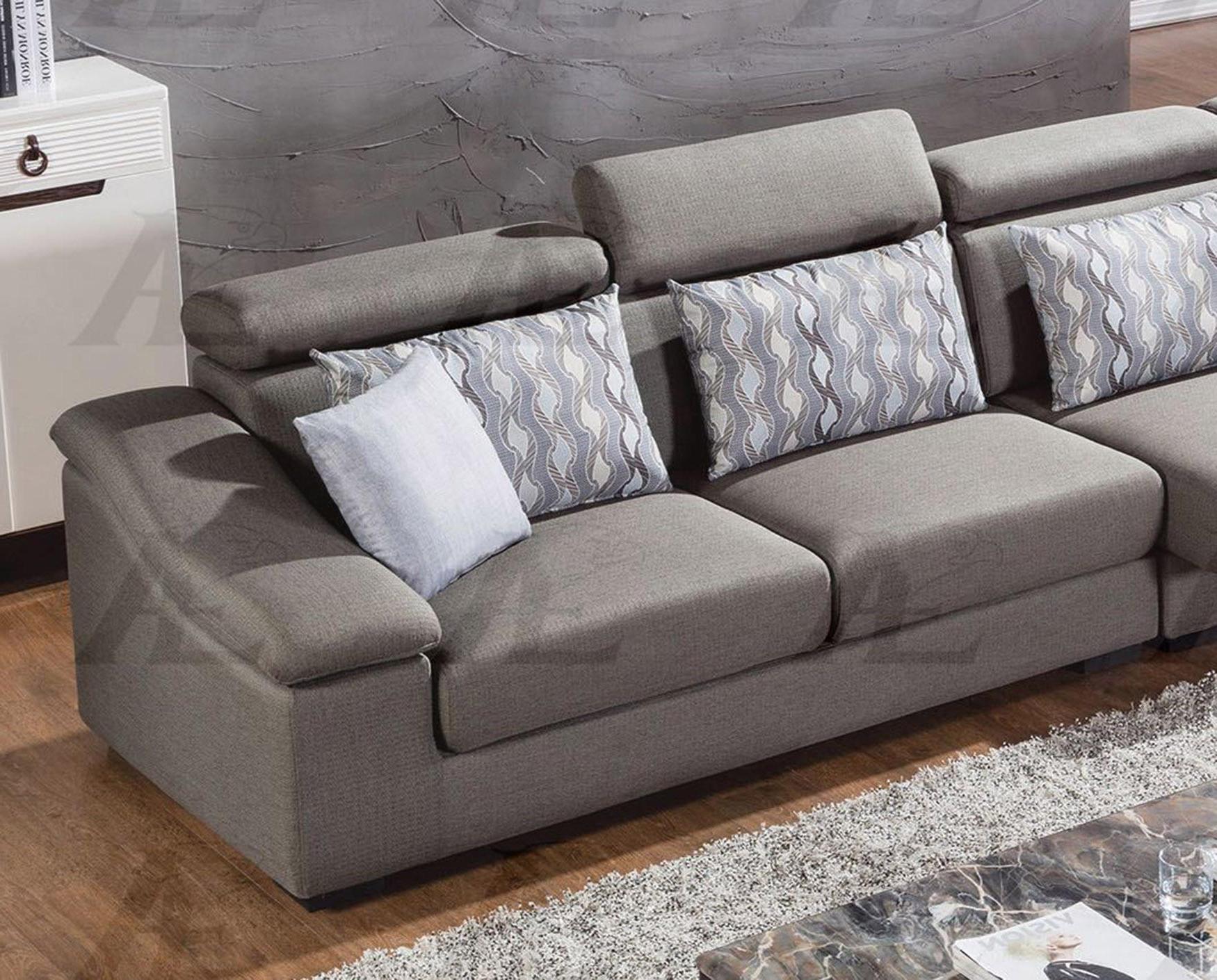 

        
American Eagle Furniture AE-L2362 Sectional Sofa Gray Fabric 00656237667174
