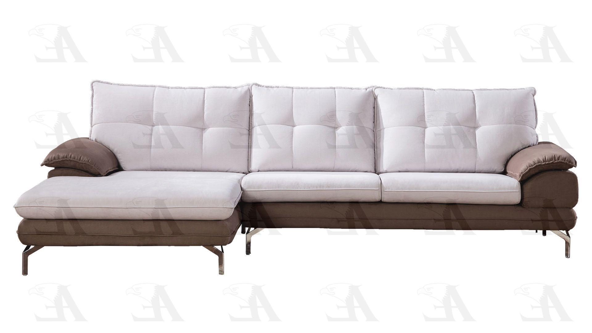 

    
Multi-color Fabric Tufted Sofa Chaise Sectional 2Pc Left American Eagle AE-L2366
