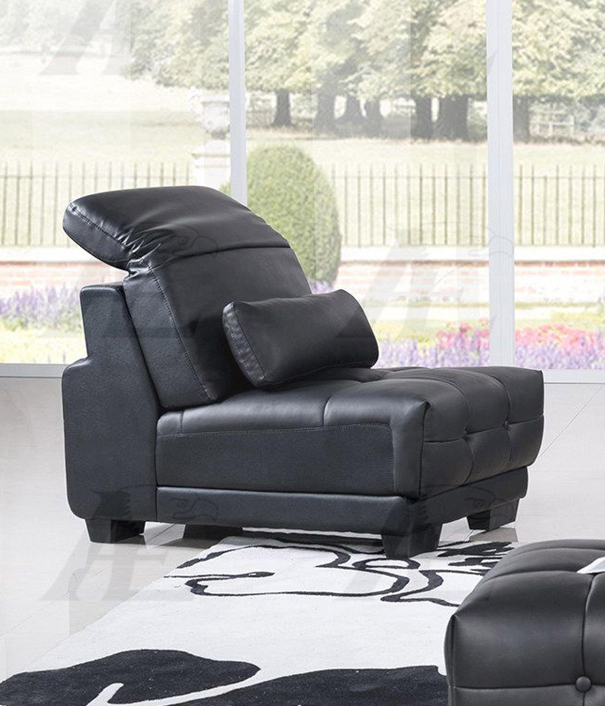 

    
American Eagle Furniture AE-L296-BK Sofa Chaise Chair and Ottoman Set Black AE-L296-BK Set-4 LHC
