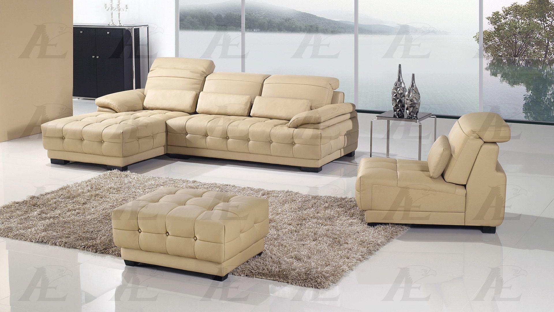 

    
American Eagle Furniture AE-L296-CA Camel Sofa Chaise Chair and Ottoman Set Left Hand Chase Bonded Leather 4Pcs

