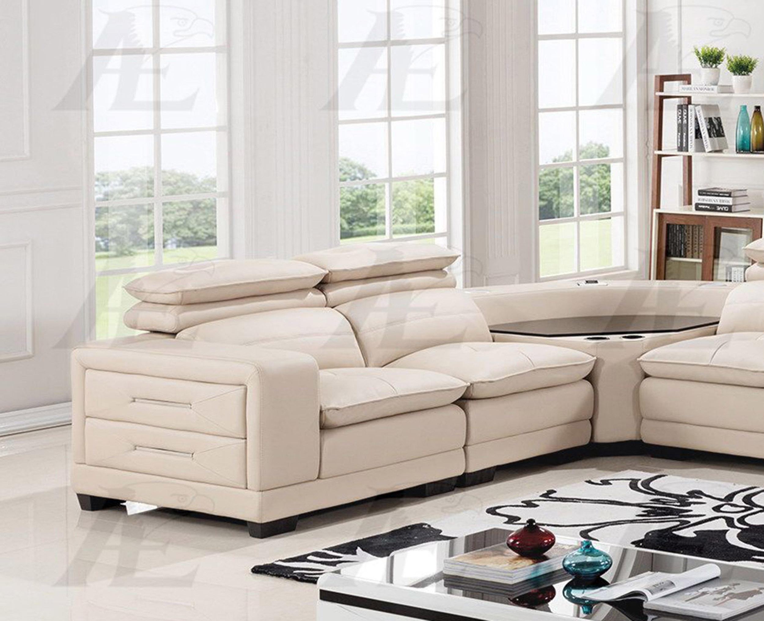 

                    
American Eagle Furniture AE-L688M-LG Sectional Sofa Set Light Gray Microfiber Purchase 
