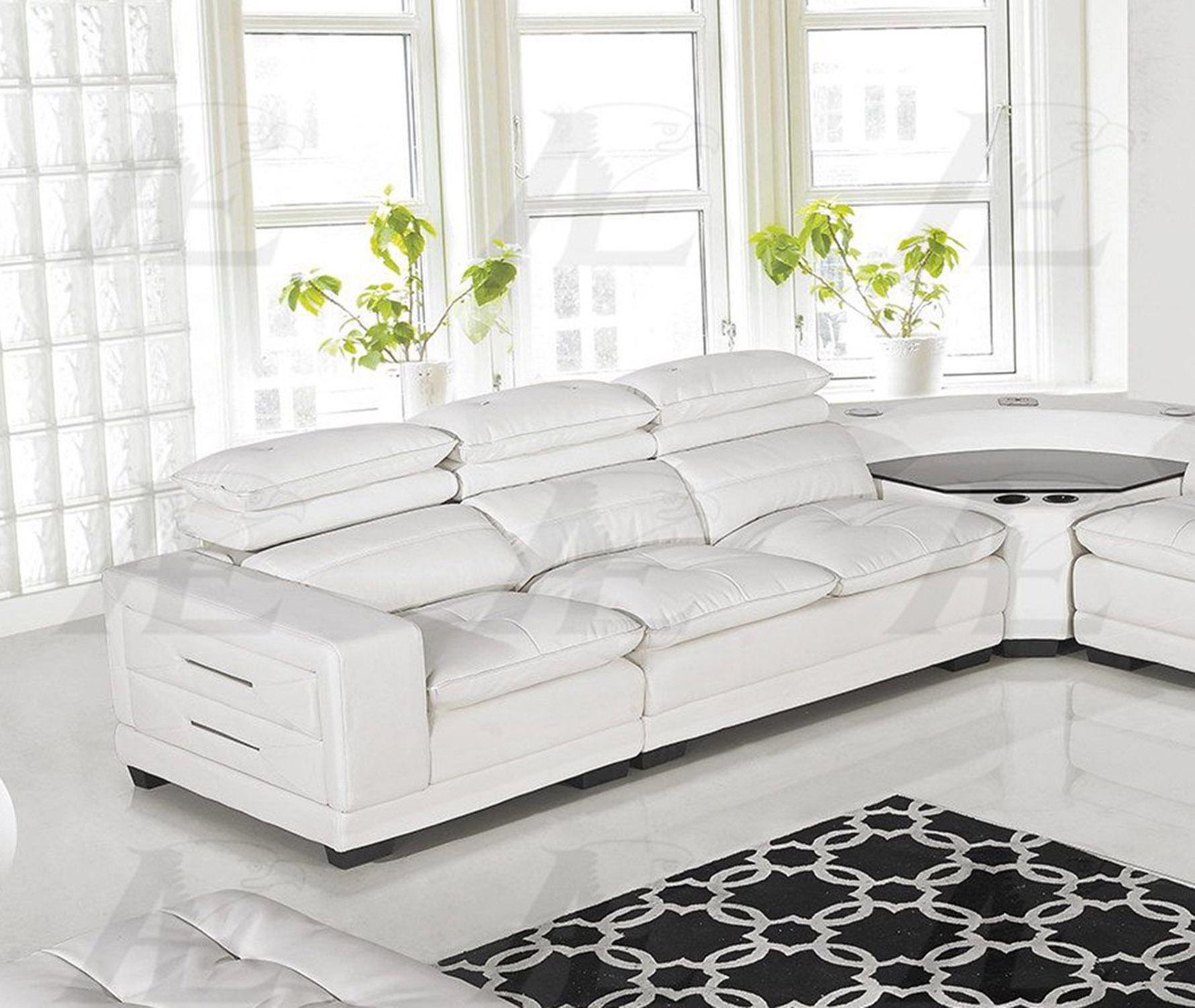 

    
American Eagle Furniture AE-L688M-W Sectional Sofa Set White AE-L688M-W Set-6
