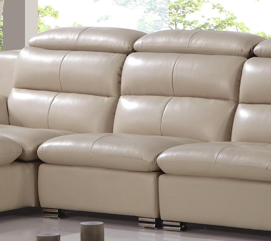 

    
Modern Tan Bonded Leather Sectional Set 3Pcs RIGHT American Eagle AE-L729-TAN
