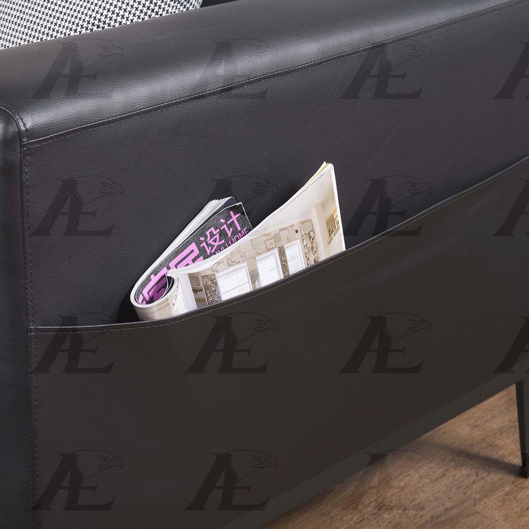 

    
AE-LD818L-BK-2PC American Eagle Furniture Sectional Sofa
