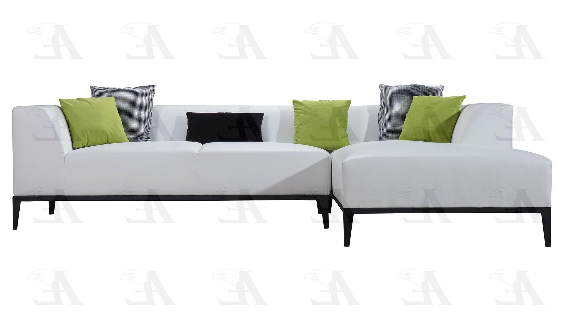 

    
American Eagle Furniture AE-LD818-W Sofas and Chaise White AE-LD818-W Set-3 RHC
