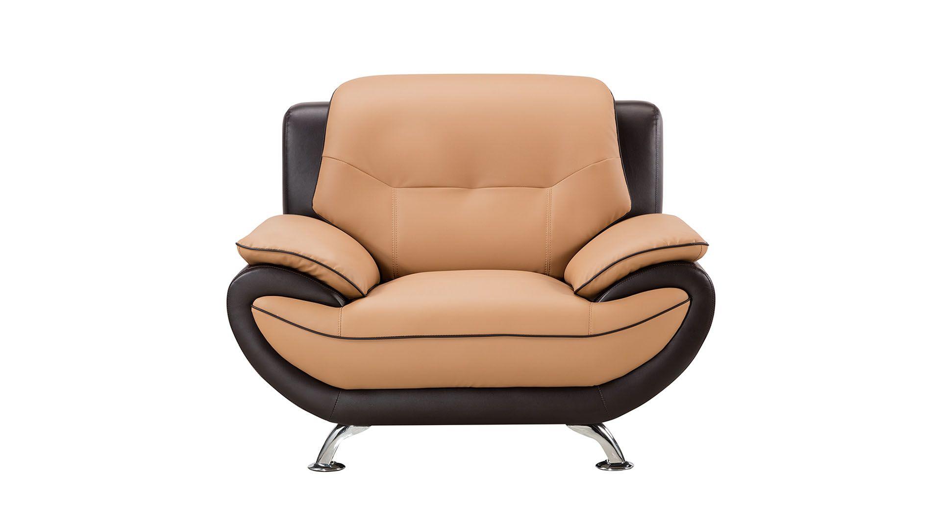 

    
AE208-YO.BR-3PCS American Eagle Furniture Sofa Set
