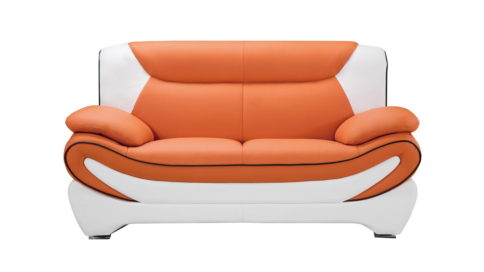 

                    
American Eagle Furniture AE209-ORG.IV Sofa Set White/Orange Bonded Leather Purchase 
