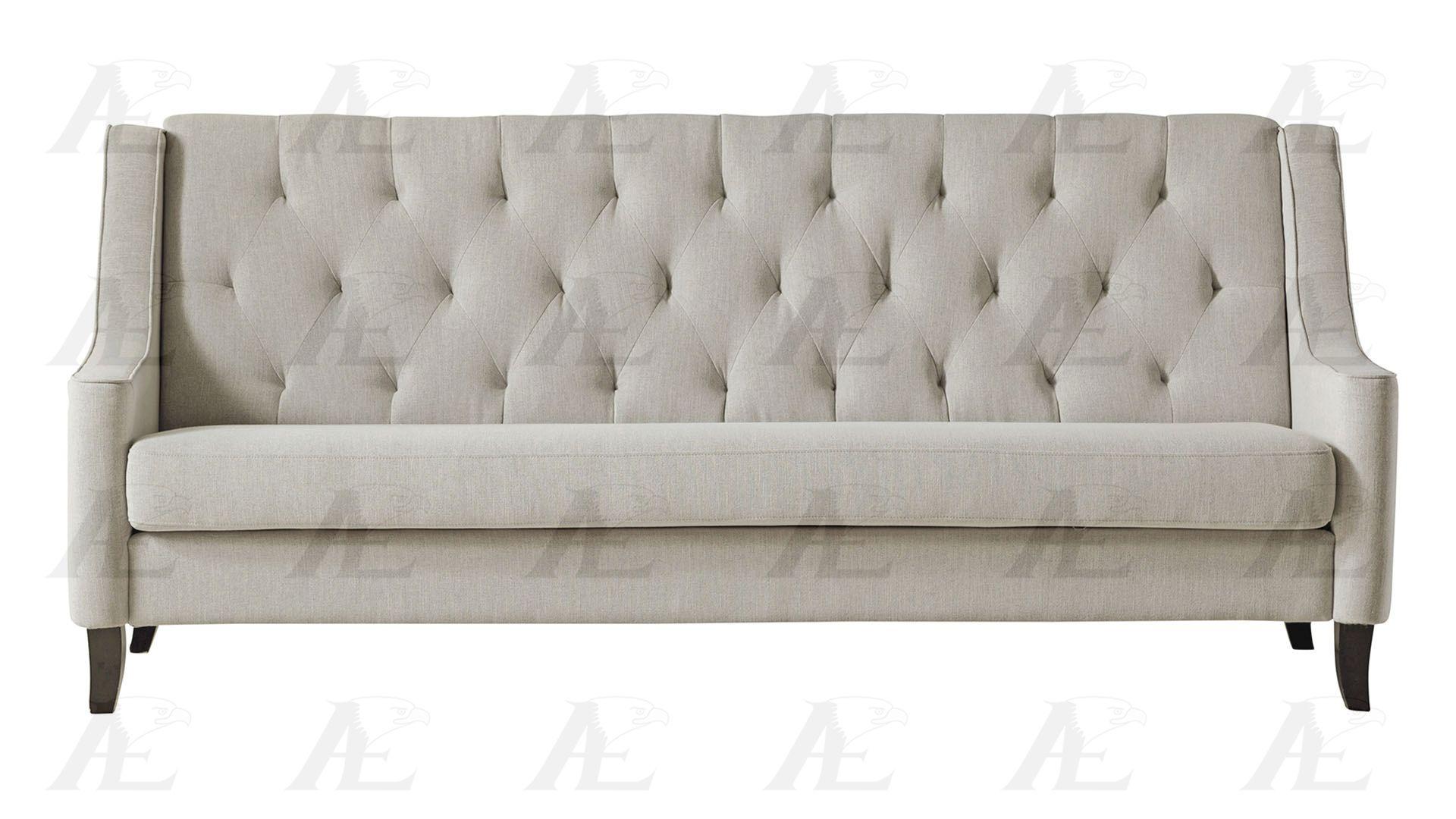 

    
American Eagle Furniture AE2372-LG Light Gray Fabric Tufted Sofa Contemporary Style
