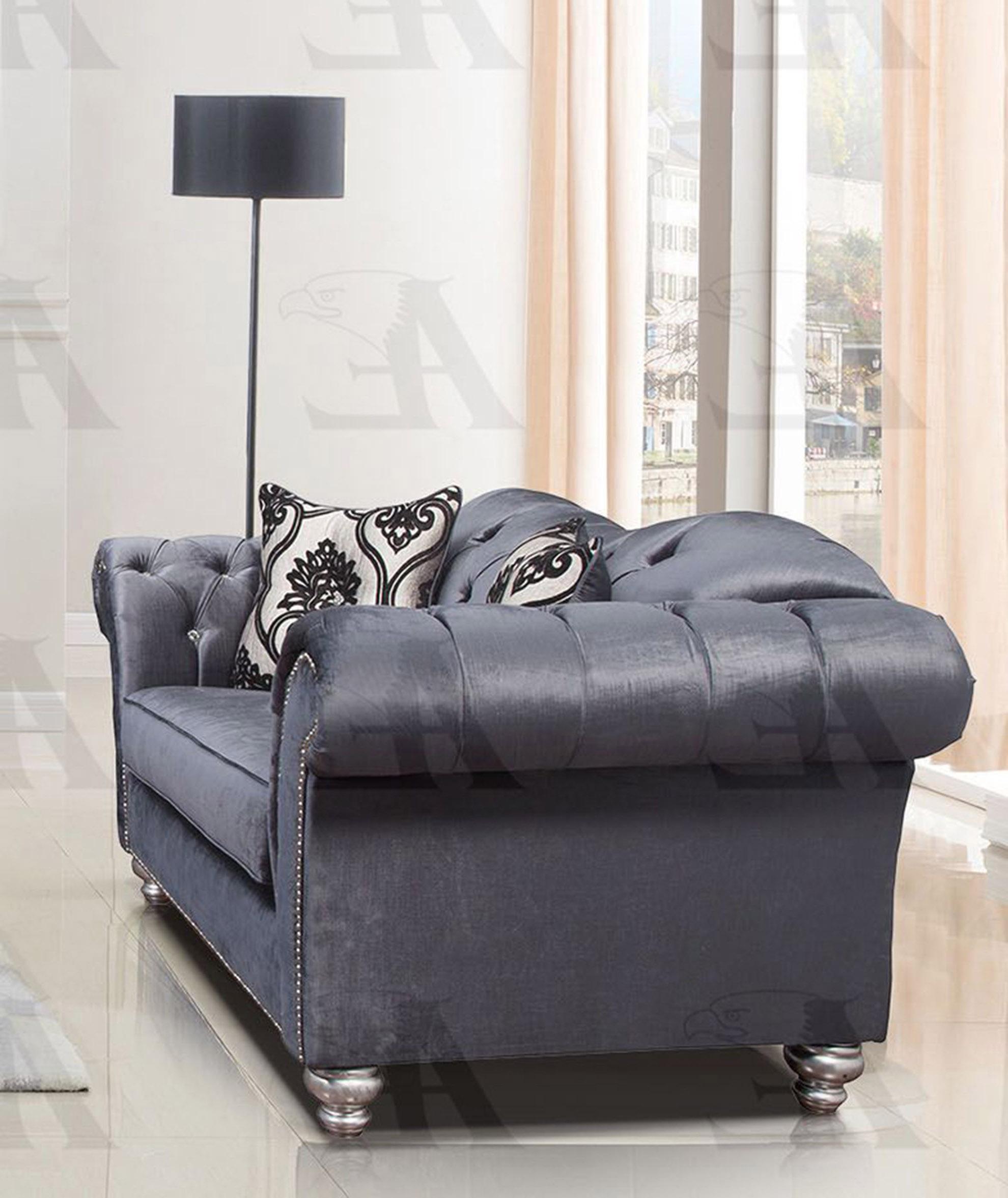 

                    
American Eagle Furniture AE2600-GB Sofa Blue Fabric Purchase 
