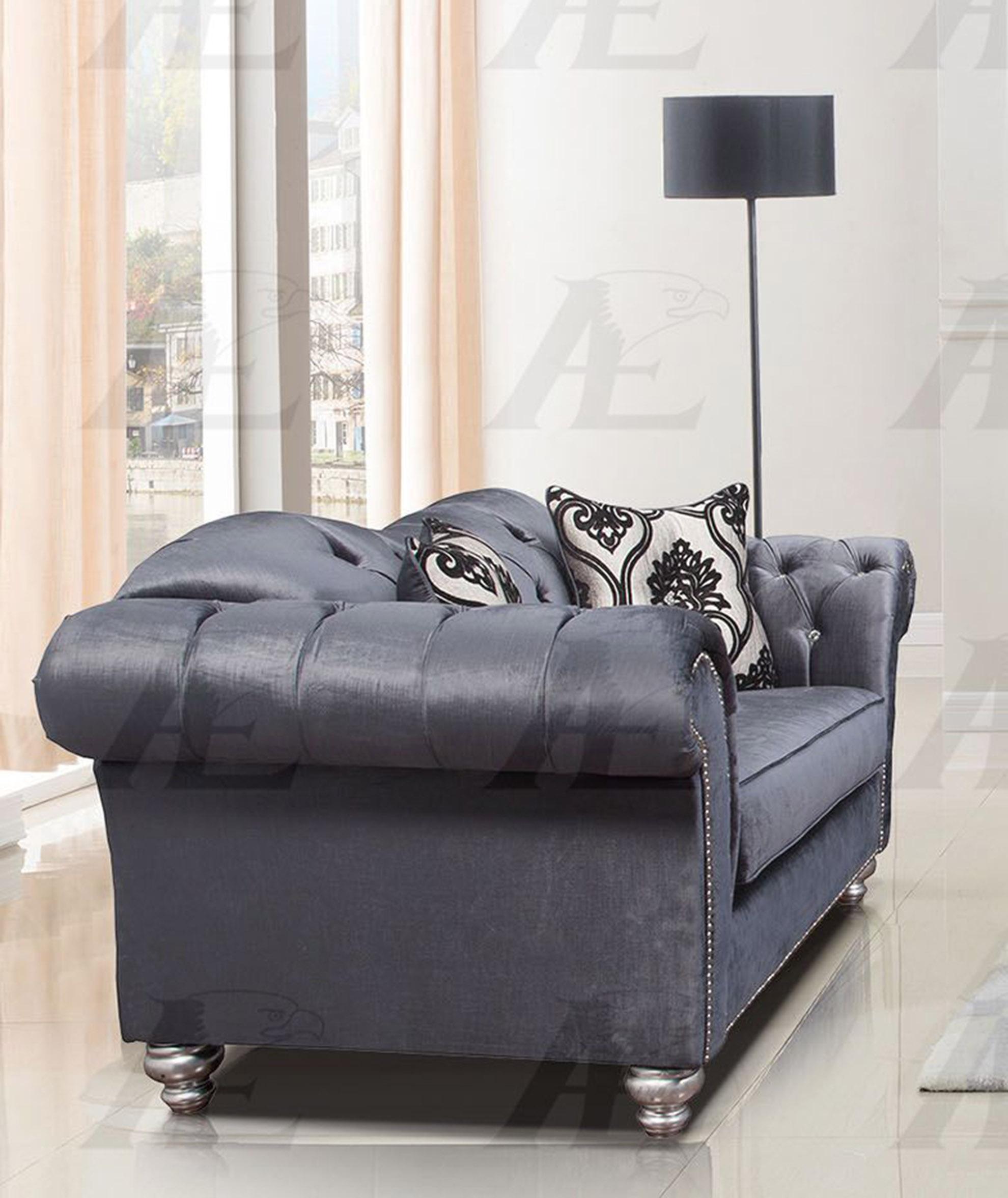 

    
American Eagle Furniture AE2600-GB Sofa and Loveseat Set Blue AE2600-GB -Set-2
