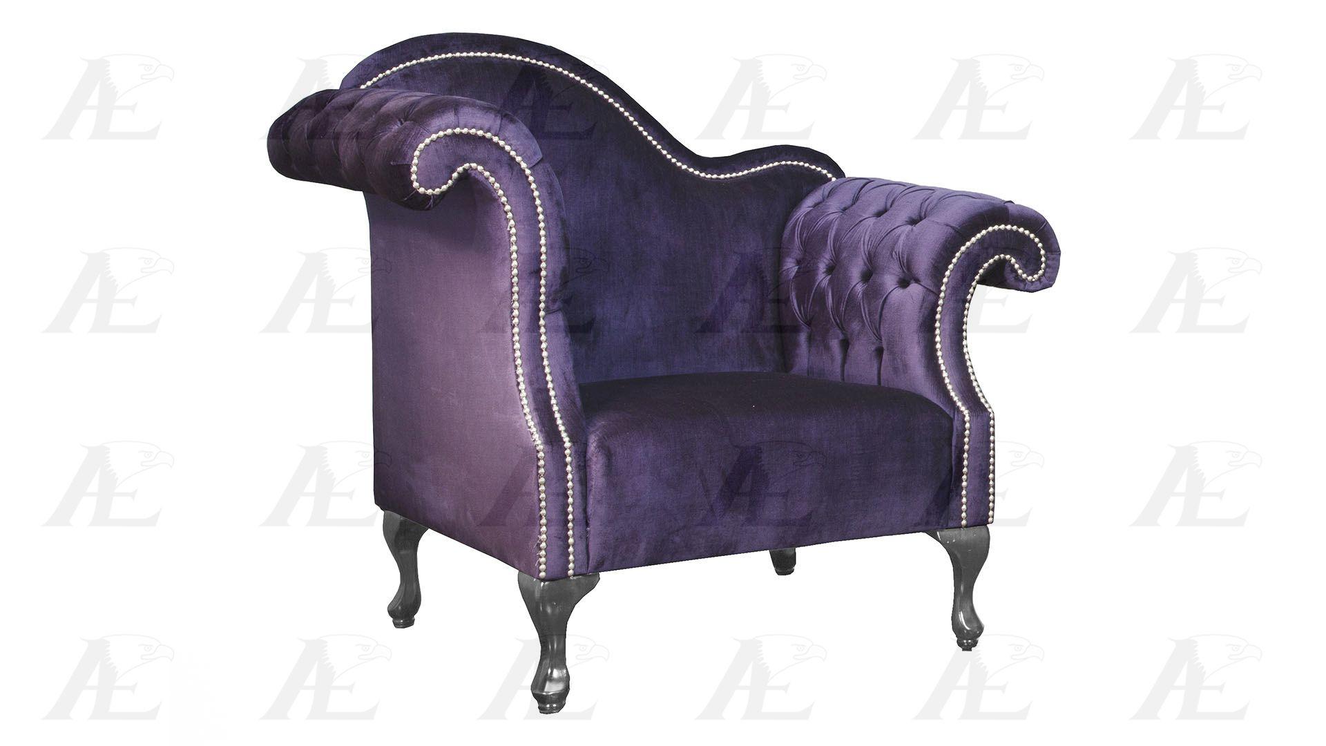 

    
Purple Fabric Tufted Sofa Set 3 American Eagle AE2601-NB SPECIAL ORDER
