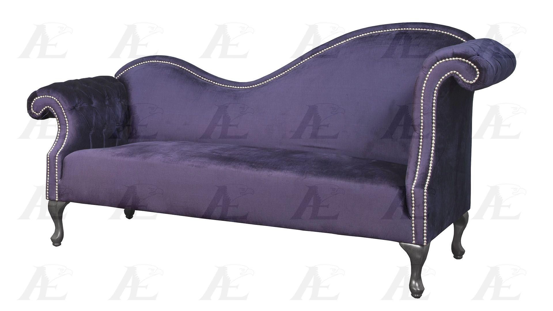 

        
American Eagle Furniture AE2601-NB Sofa Set Purple Fabric 00656237667068
