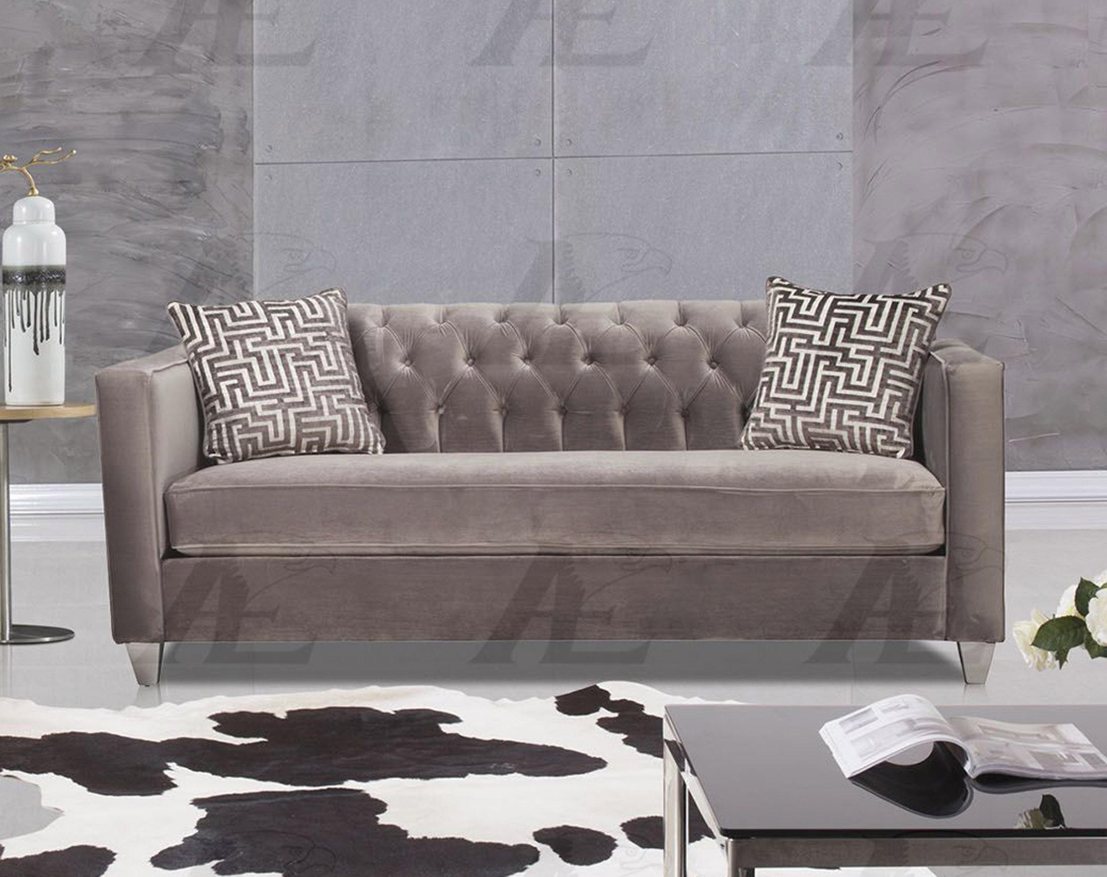 

    
American Eagle Furniture AE2602-BR Sofa and Loveseat Set Gray AE2602-GR Set-2
