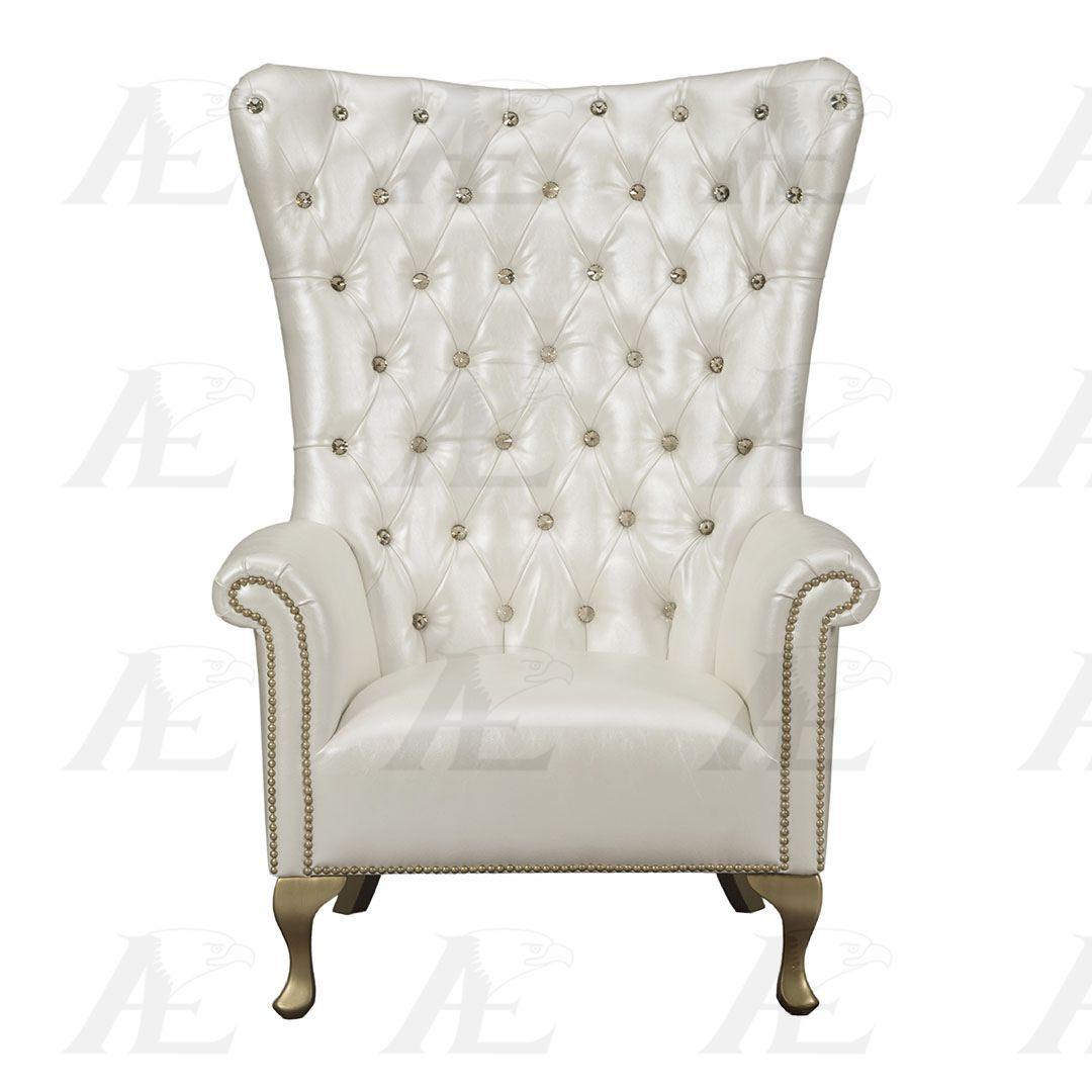 

    
Pearl White Genuine Leather Accent Chair American Eagle AE2605-PW SPECIAL ORDER
