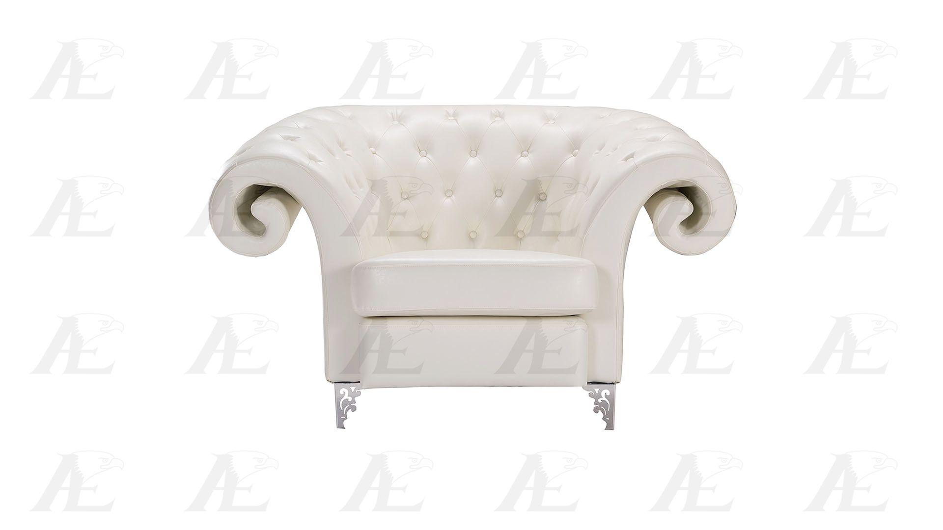 

    
AE508-IV-Set-3 American Eagle Furniture AE508-IV Ivory Sofa Loveseat and Chair Faux Leather Set 3Pcs Modern

