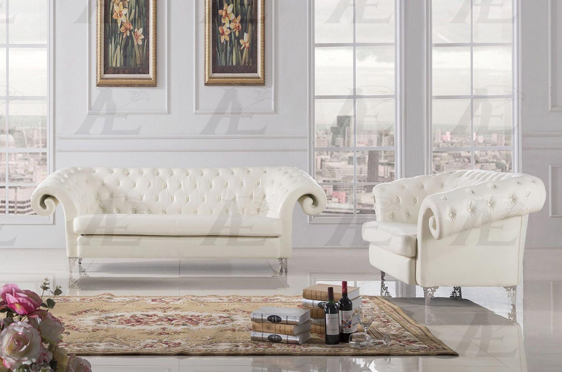 

    
American Eagle Furniture AE508-IV Sofa and Loveseat Set Ivory AE508-IV-Set-2
